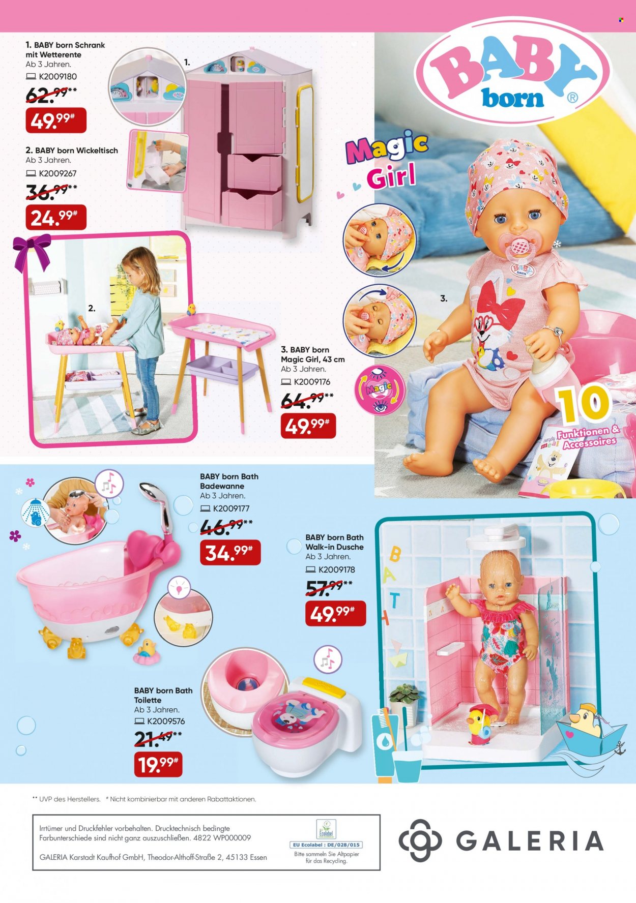 GALERIA Karstadt Kaufhof Prospekte  - 1.12.2021 - 7.12.2021. Seite 60