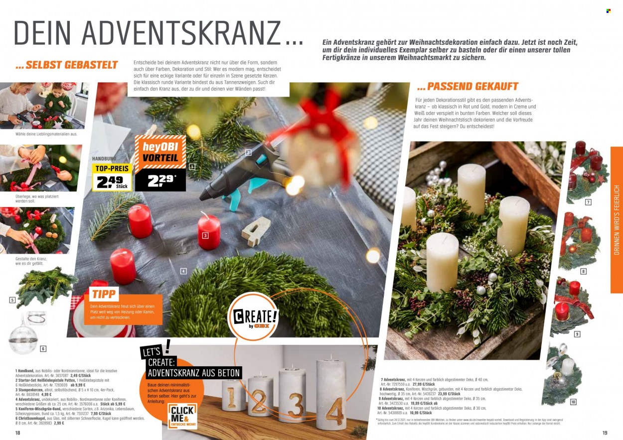 OBI Prospekte  - 1.12.2021 - 24.12.2021. Seite 10