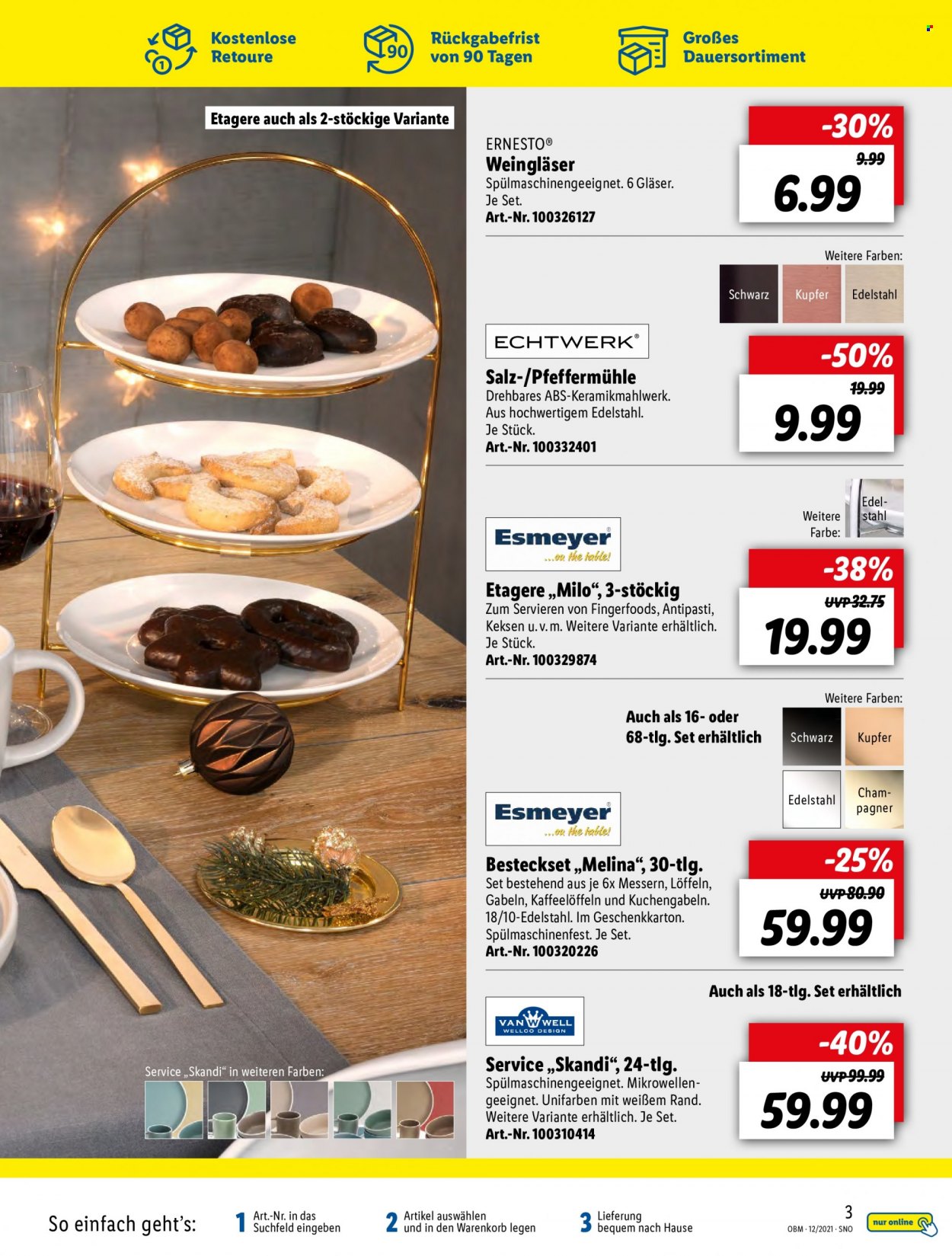 Lidl Prospekte  - 1.12.2021 - 31.12.2021. Seite 3