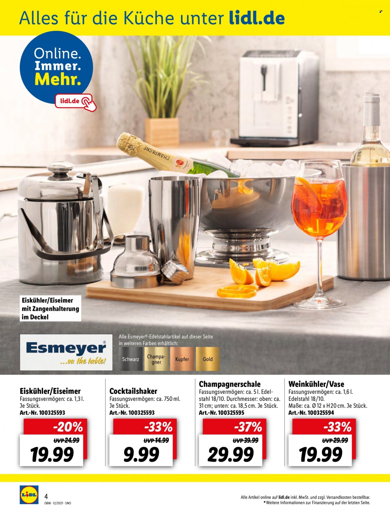 Lidl Prospekte  - 1.12.2021 - 31.12.2021. Seite 4