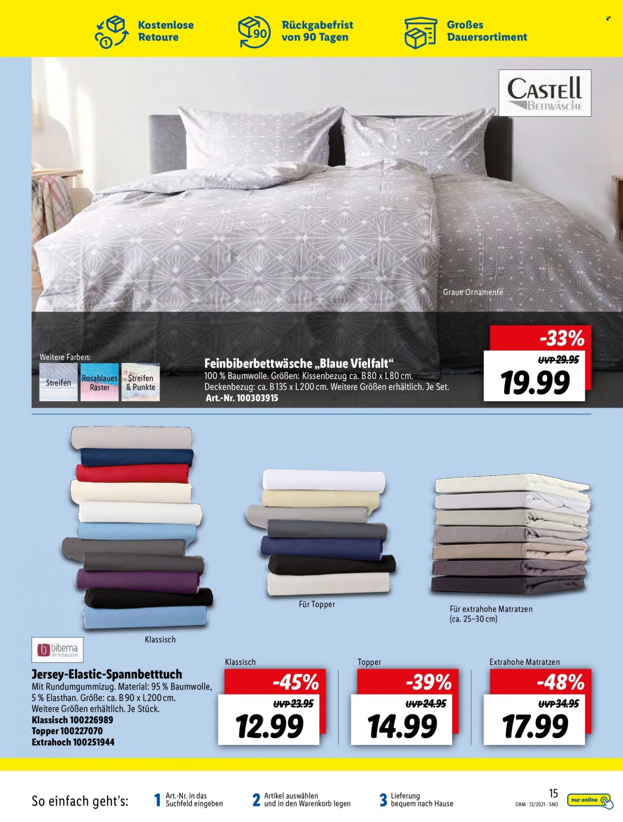 Lidl Prospekte  - 1.12.2021 - 31.12.2021. Seite 15