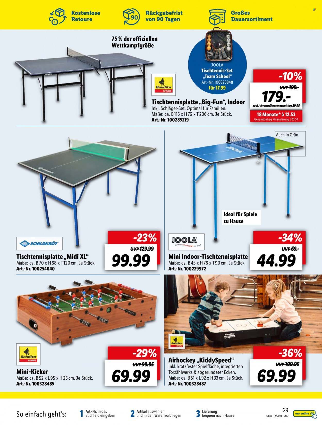 Lidl Prospekte  - 1.12.2021 - 31.12.2021. Seite 29