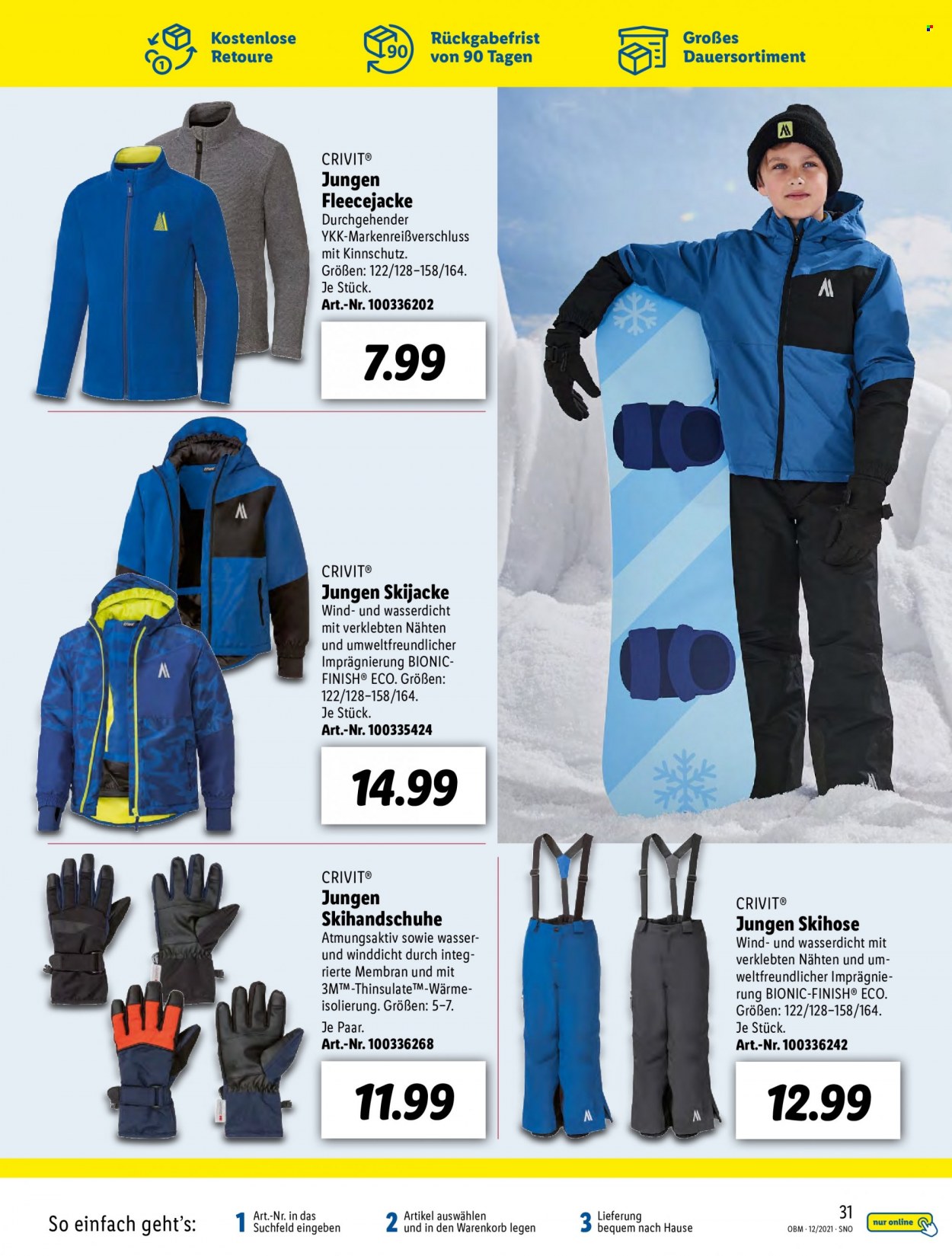 Lidl Prospekte  - 1.12.2021 - 31.12.2021. Seite 31