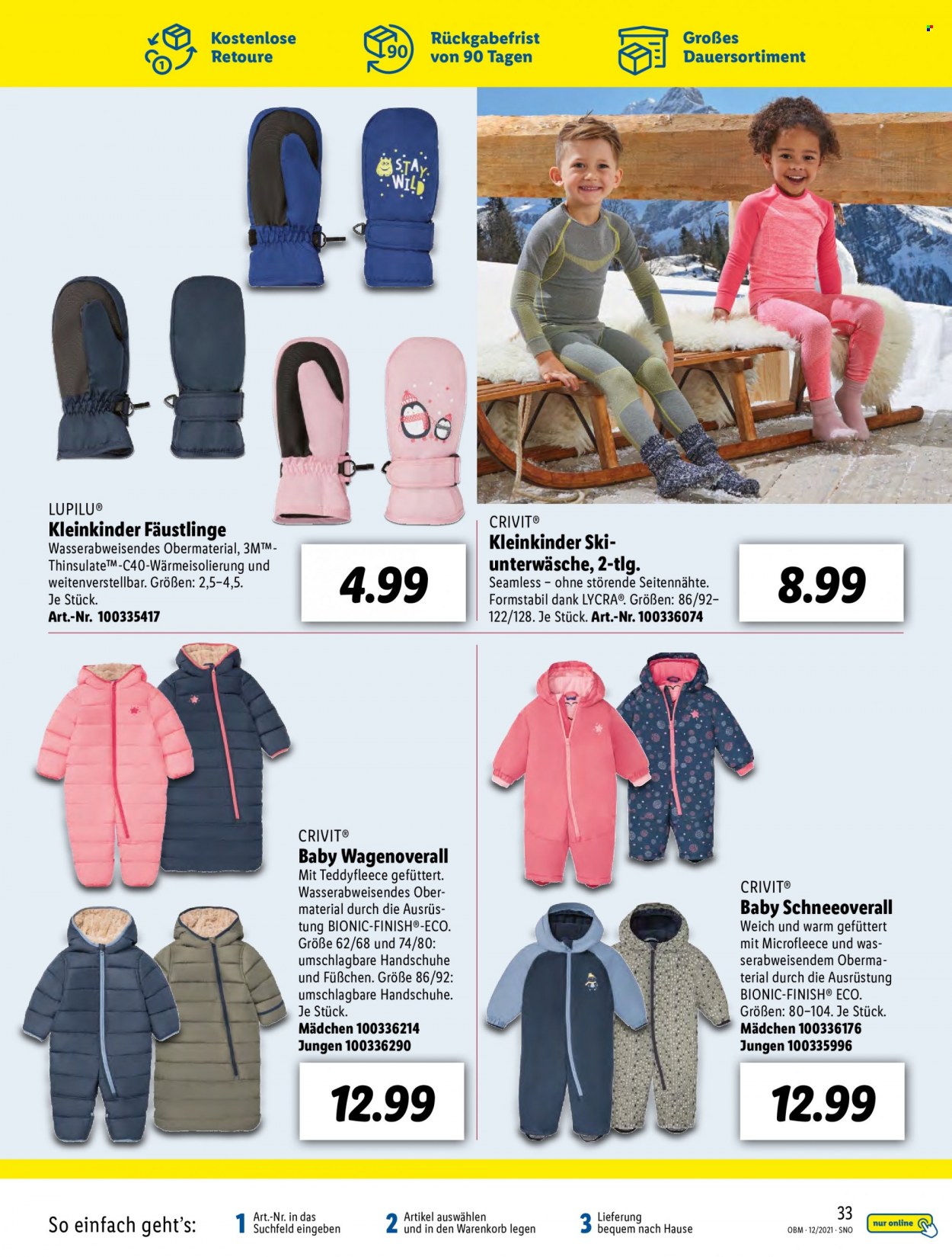 Lidl Prospekte  - 1.12.2021 - 31.12.2021. Seite 33