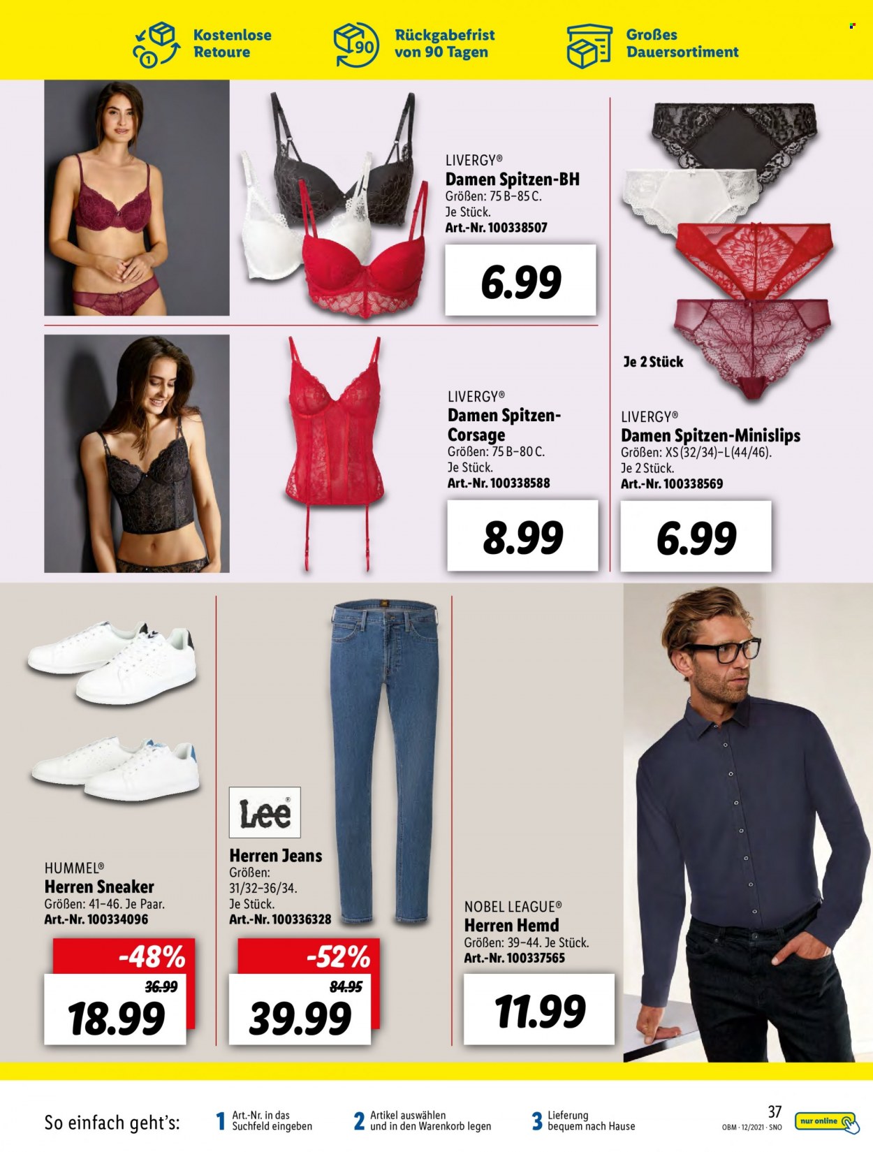 Lidl Prospekte  - 1.12.2021 - 31.12.2021. Seite 37