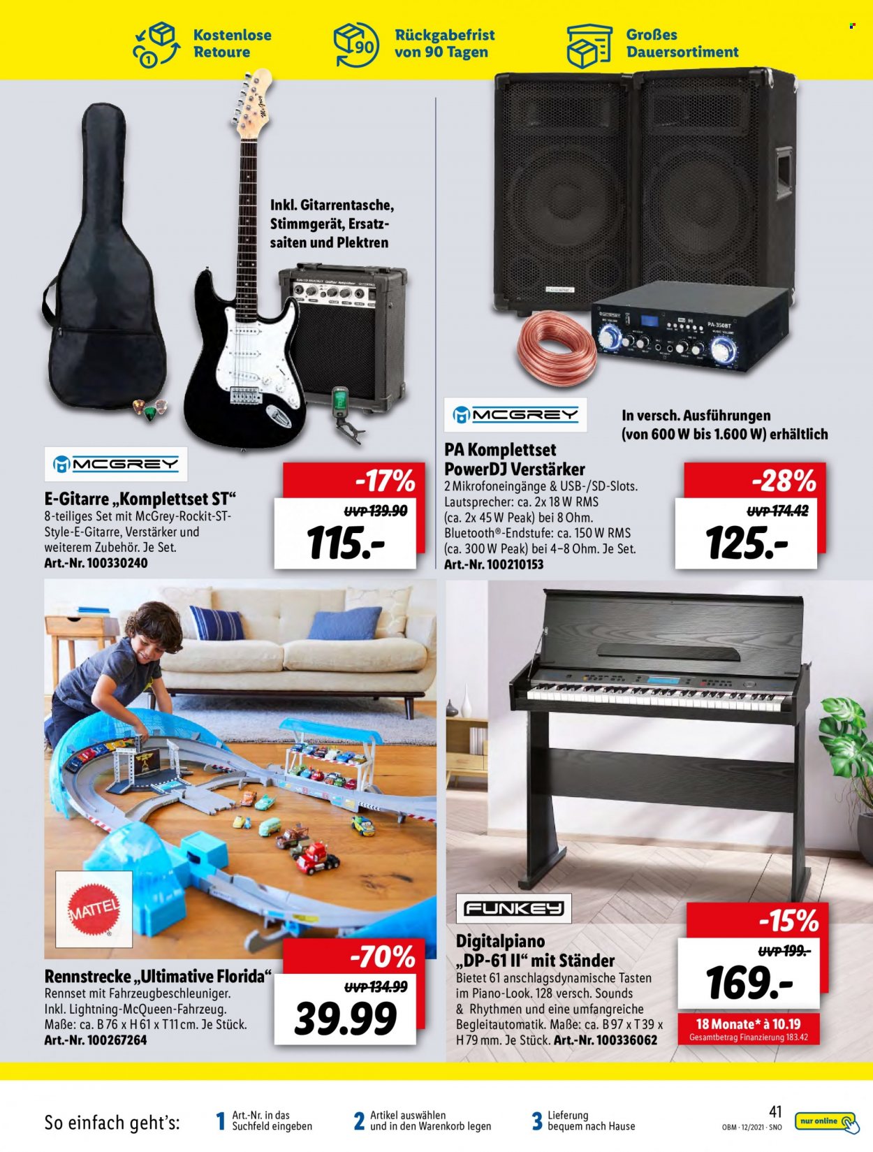 Lidl Prospekte  - 1.12.2021 - 31.12.2021. Seite 41