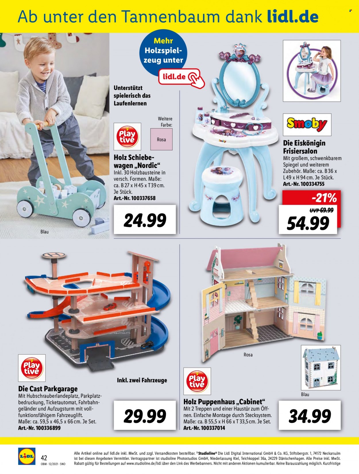 Lidl Prospekte  - 1.12.2021 - 31.12.2021. Seite 42