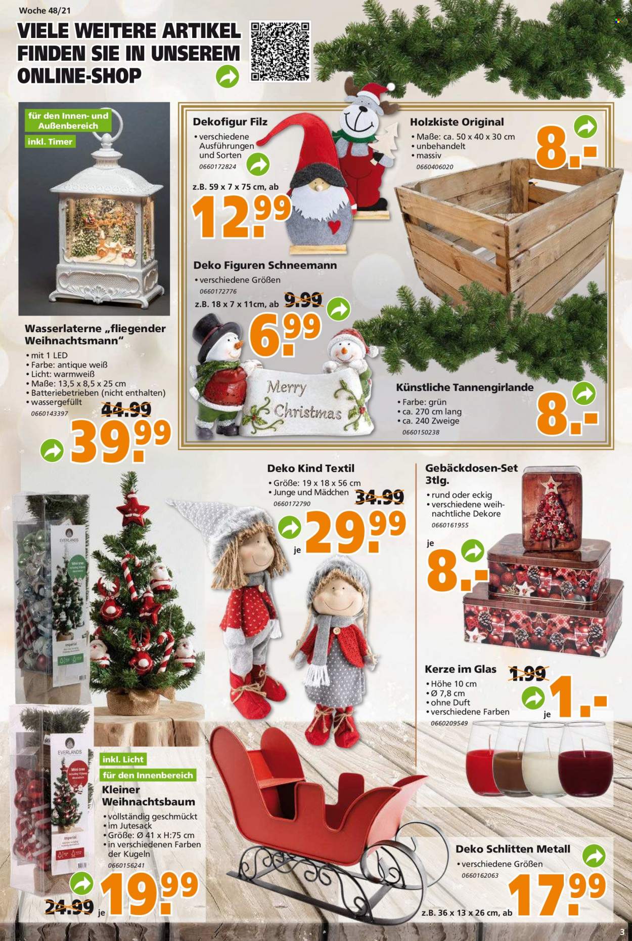 Globus Baumarkt Prospekte  - 30.11.2021 - 7.12.2021. Seite 3
