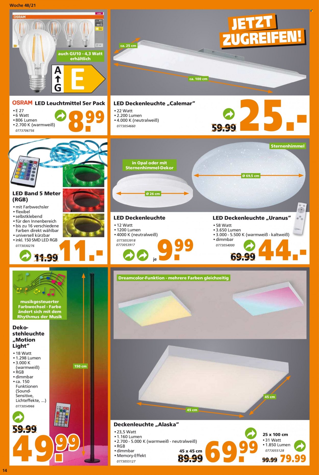 Globus Baumarkt Prospekte  - 30.11.2021 - 7.12.2021. Seite 14