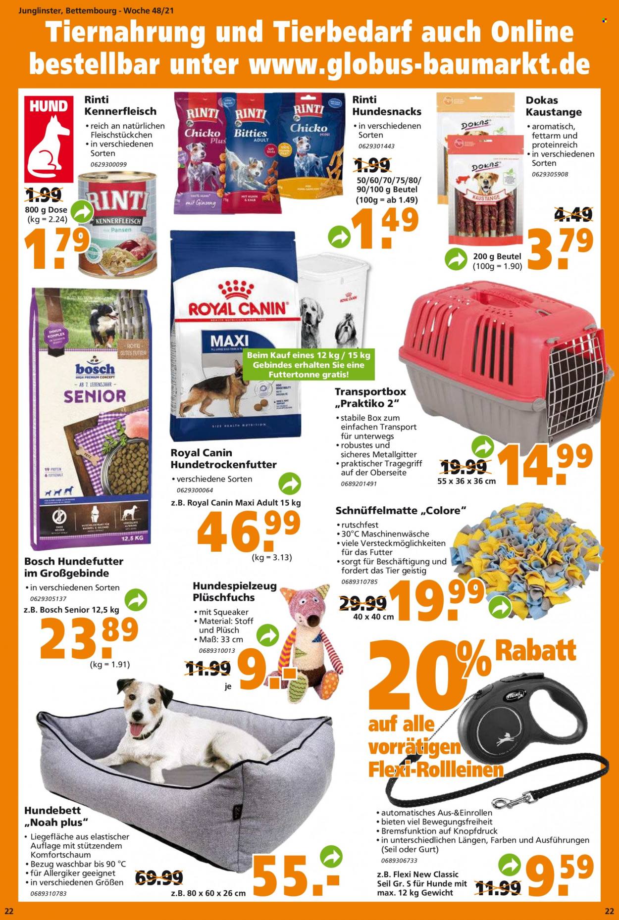 Globus Baumarkt Prospekte  - 30.11.2021 - 7.12.2021. Seite 22