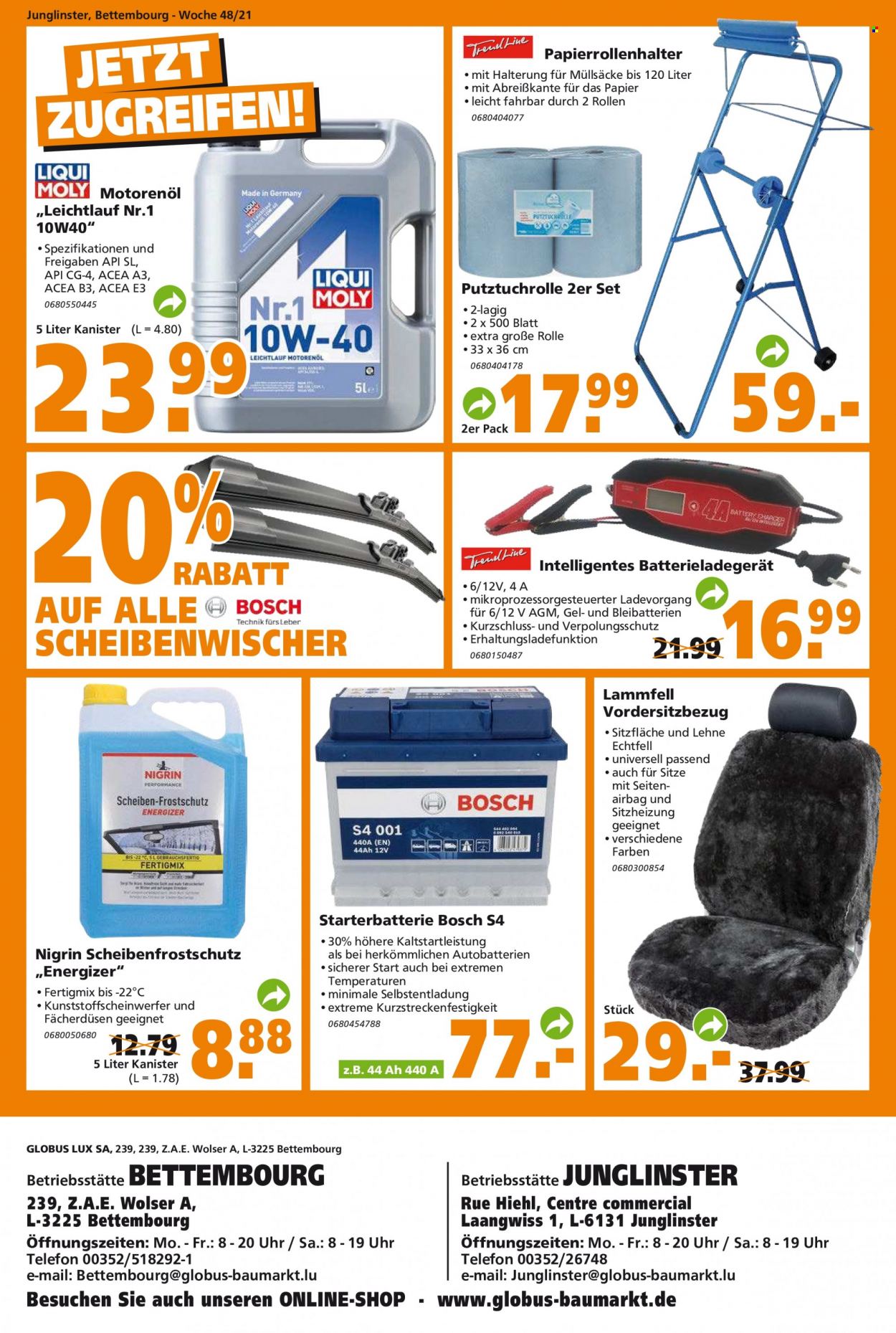 Globus Baumarkt Prospekte  - 30.11.2021 - 7.12.2021. Seite 24