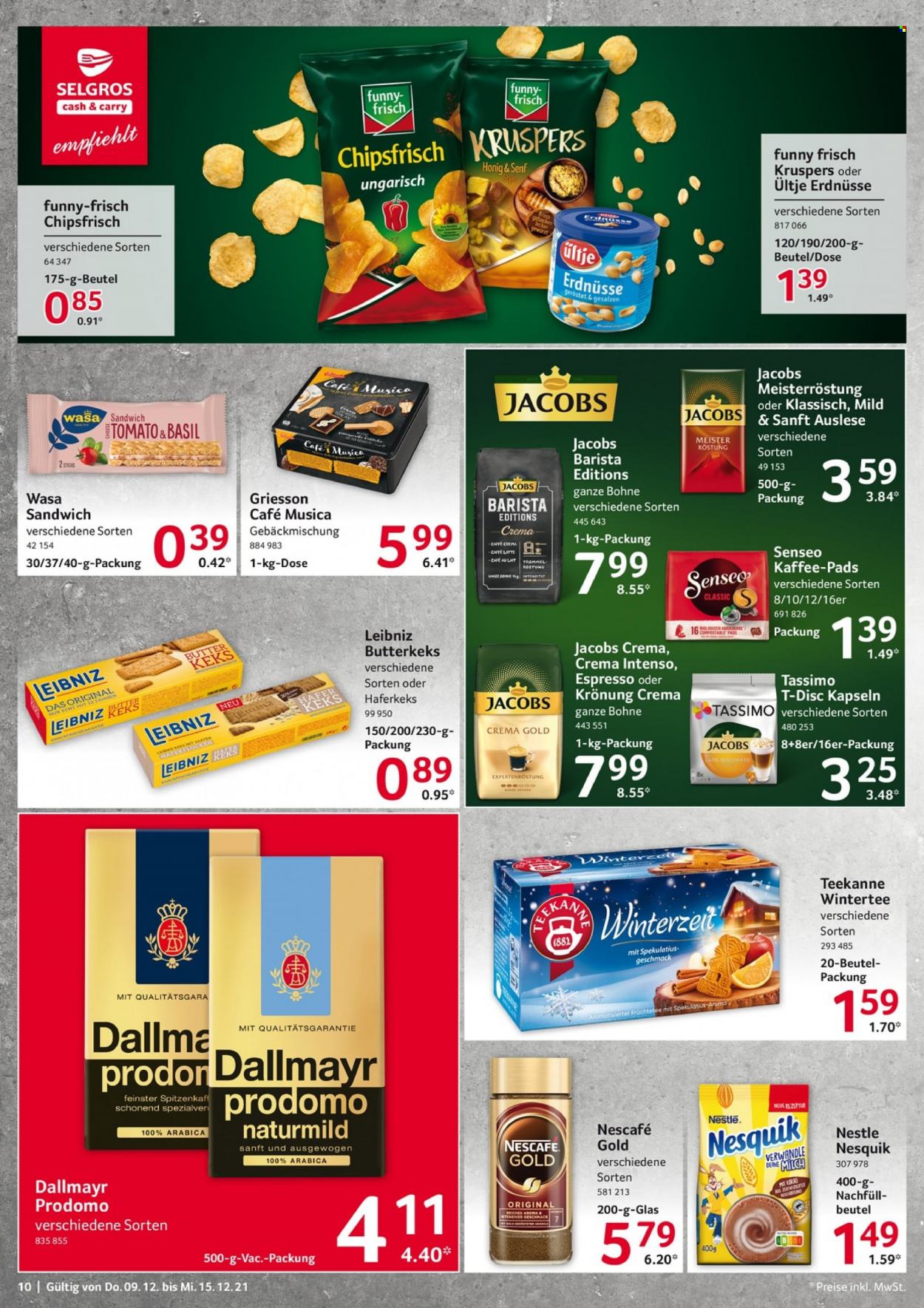 Selgros Prospekte  - 9.12.2021 - 15.12.2021. Seite 10