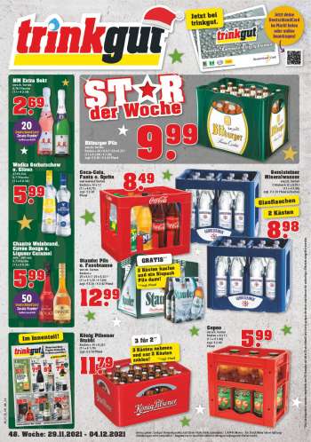 Prospekte trinkgut - 29.11.2021 - 4.12.2021.