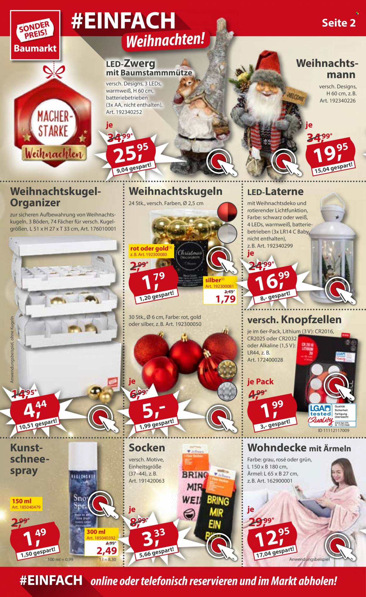 Sonderpreis-Baumarkt Prospekte  - 11.12.2021 - 17.12.2021. Seite 2