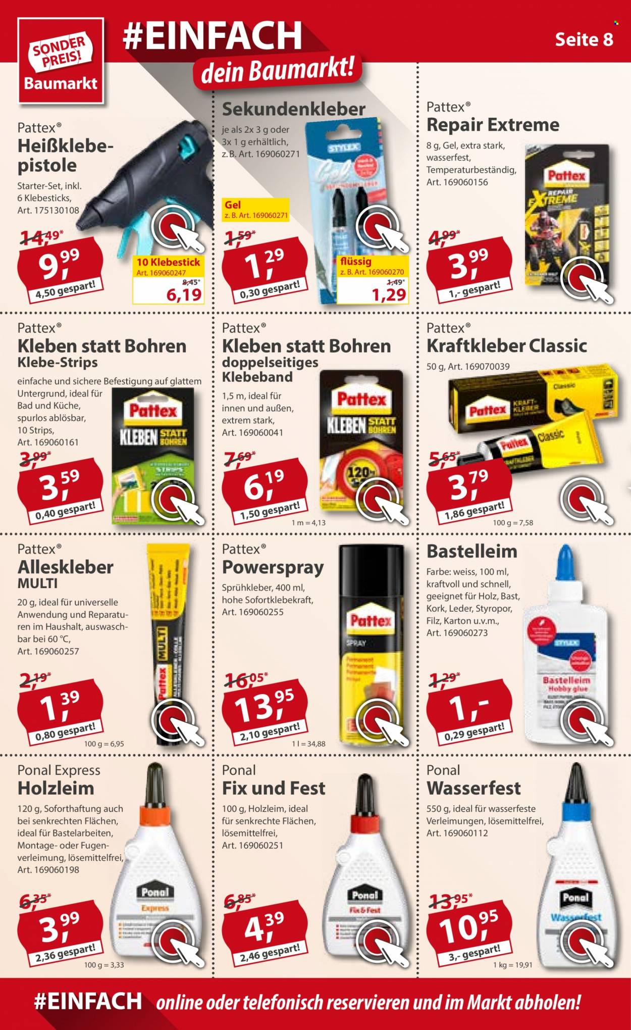 Sonderpreis-Baumarkt Prospekte  - 11.12.2021 - 17.12.2021. Seite 8