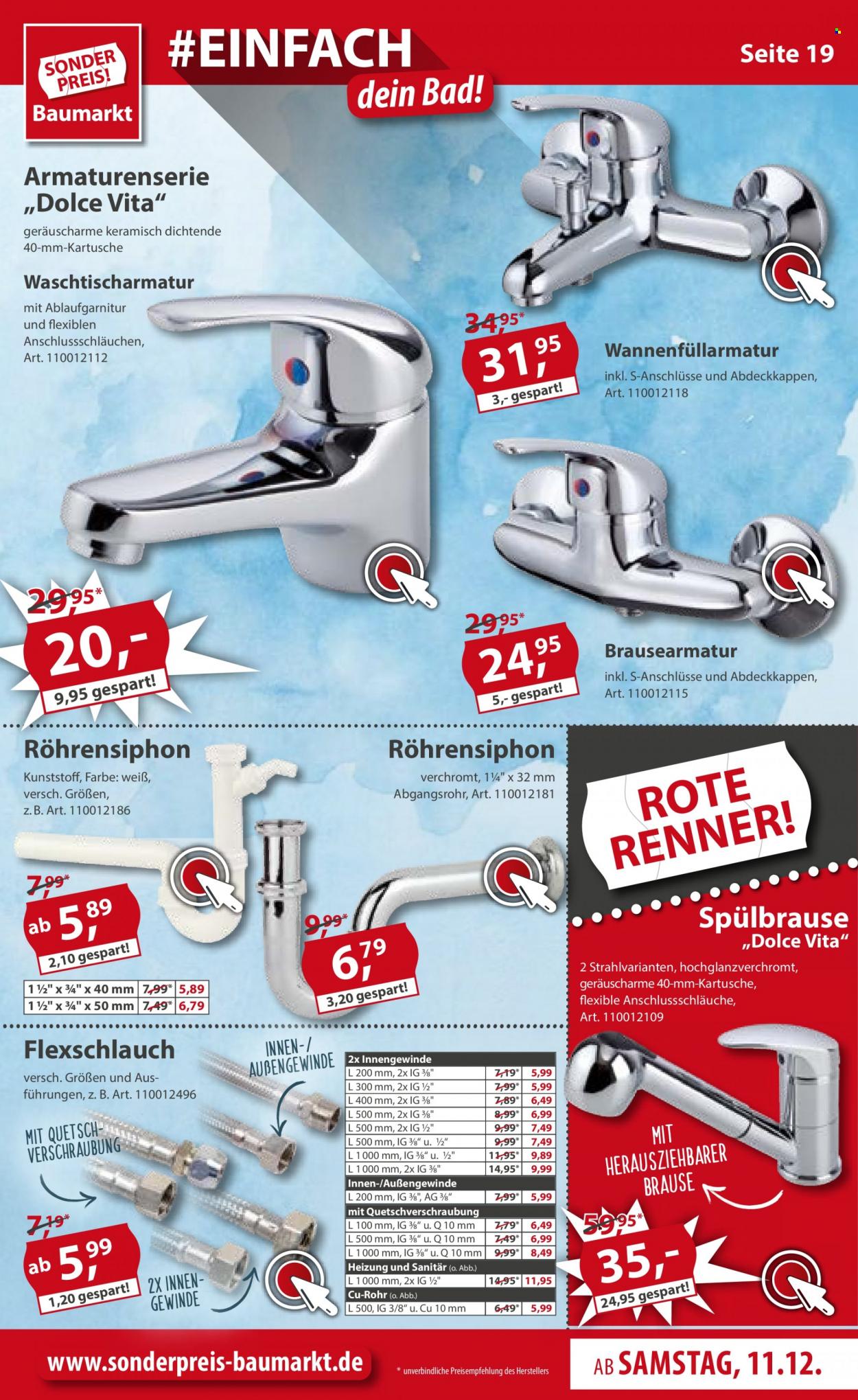 Sonderpreis-Baumarkt Prospekte  - 11.12.2021 - 17.12.2021. Seite 19