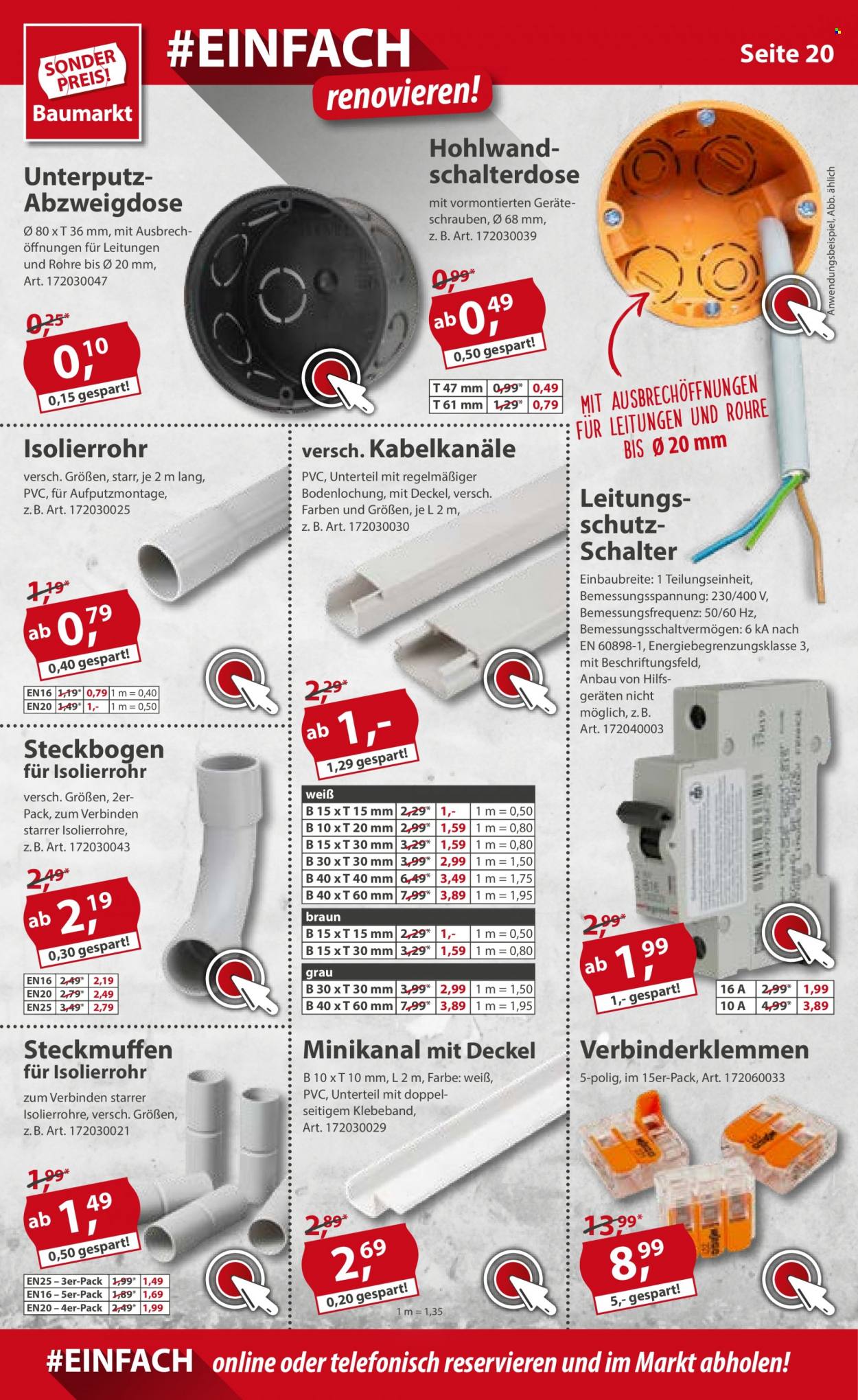 Sonderpreis-Baumarkt Prospekte  - 11.12.2021 - 17.12.2021. Seite 20