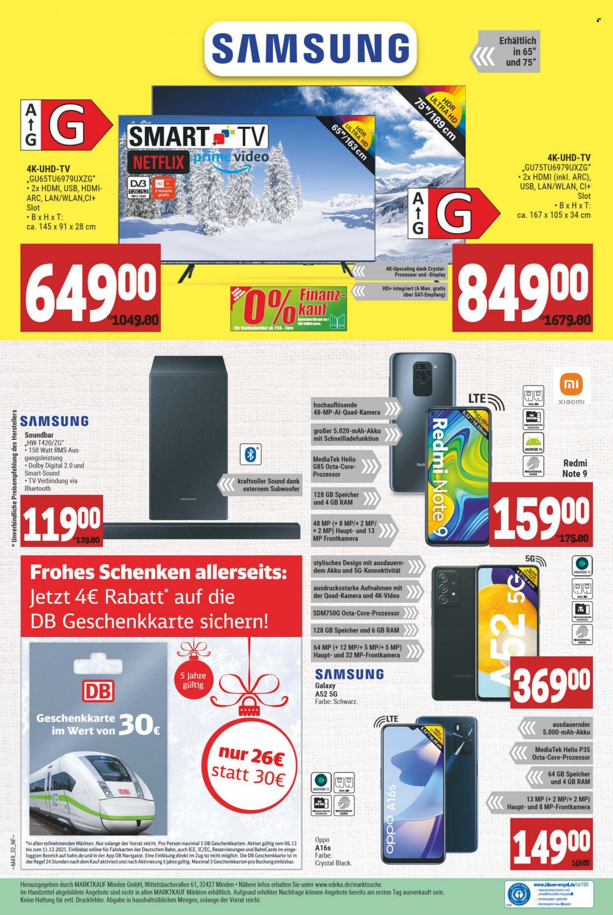 Marktkauf Prospekte  - 6.12.2021 - 11.12.2021. Seite 32