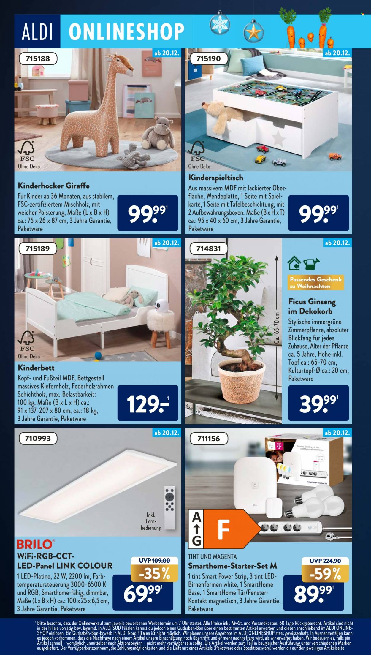 ALDI SÜD Prospekte  - 20.12.2021 - 24.12.2021. Seite 20