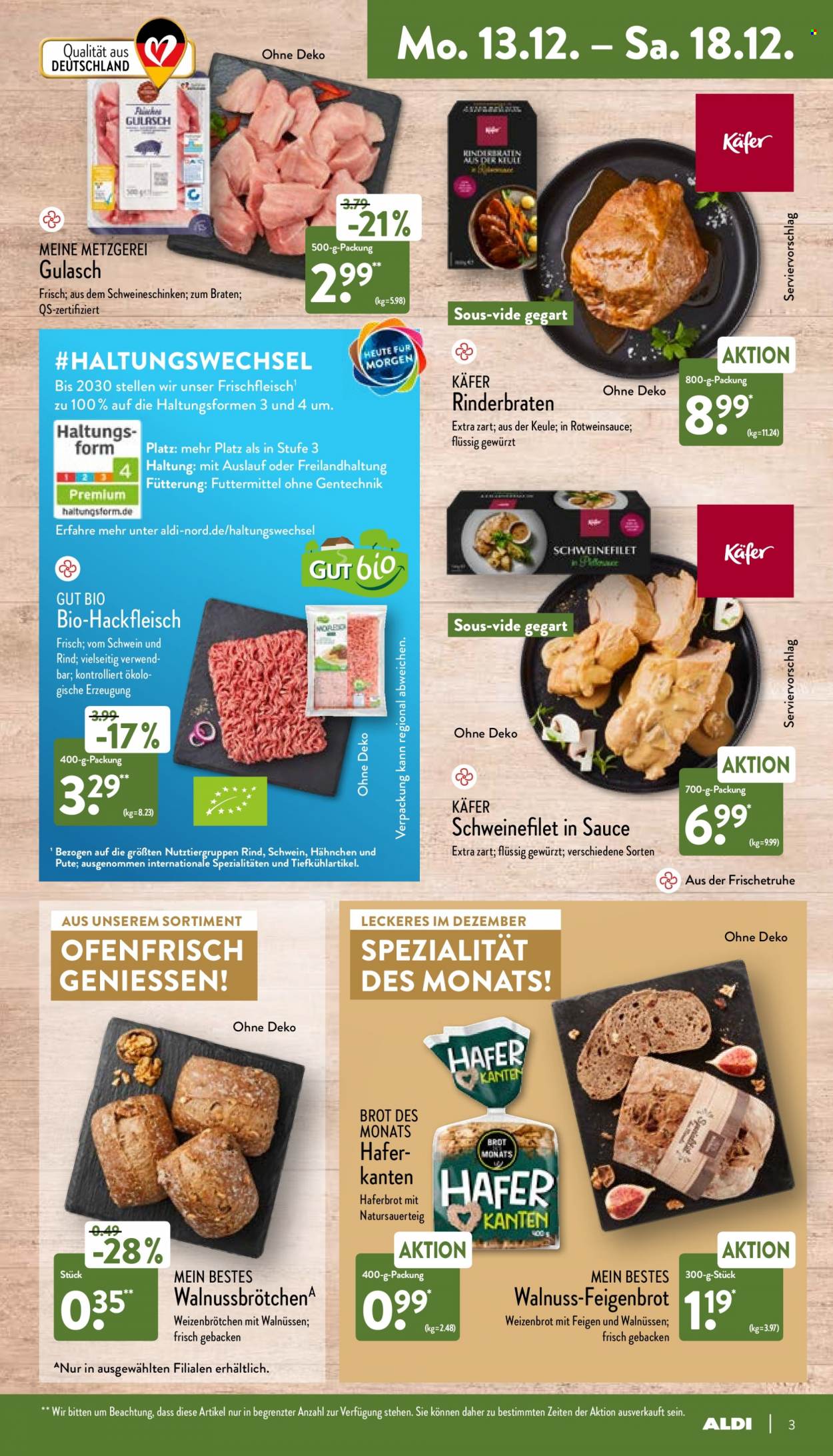 ALDI Nord Prospekte  - 13.12.2021 - 18.12.2021. Seite 3