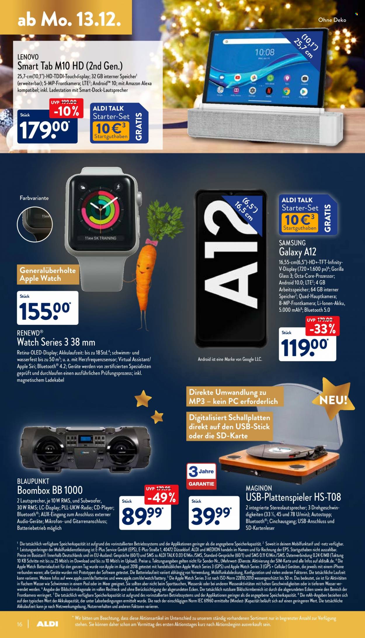 ALDI Nord Prospekte  - 13.12.2021 - 18.12.2021. Seite 16