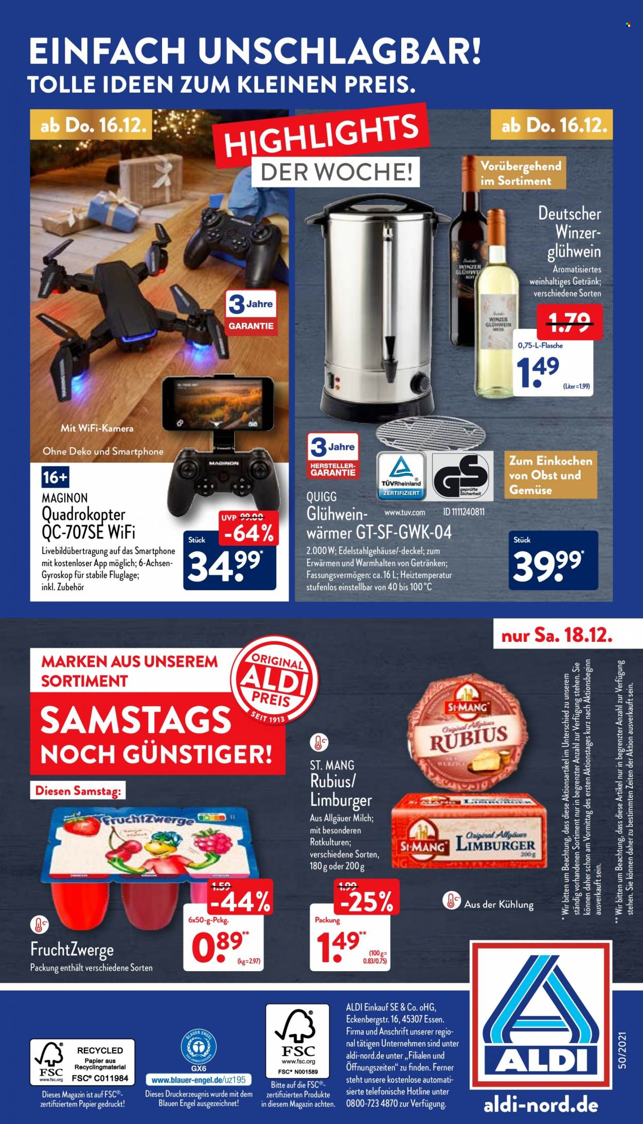 ALDI Nord Prospekte  - 13.12.2021 - 18.12.2021. Seite 36