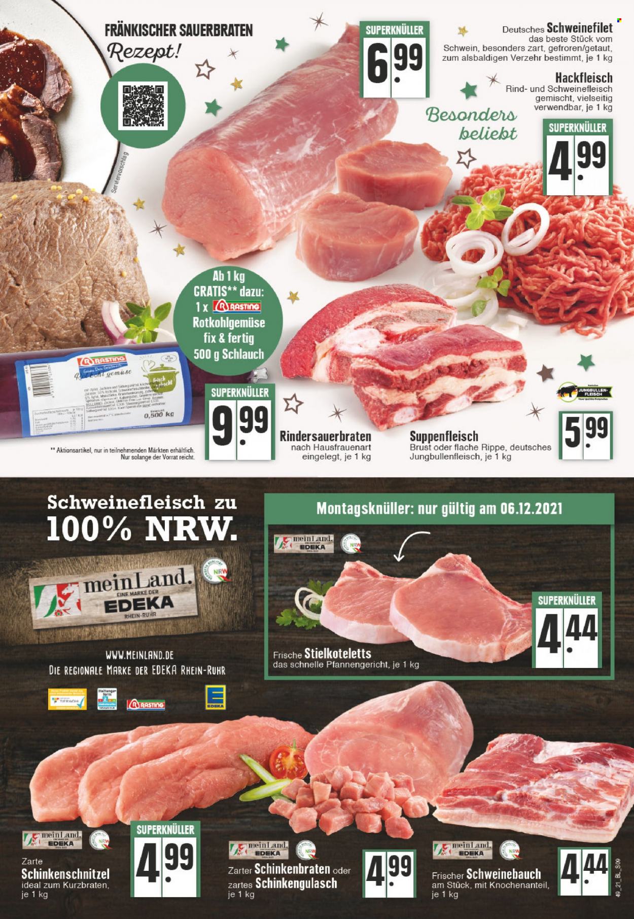 Edeka Prospekte  - 6.12.2021 - 11.12.2021. Seite 9