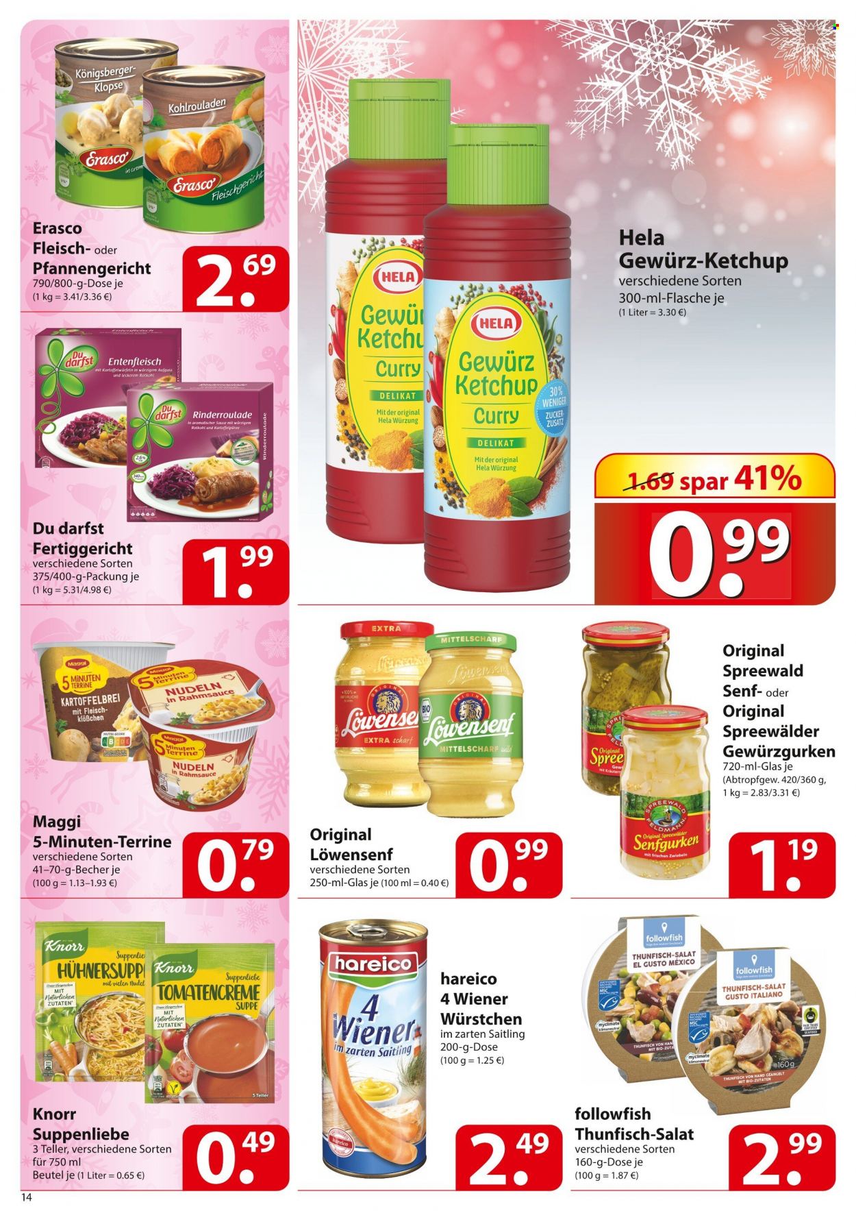 famila Prospekte  - 6.12.2021 - 11.12.2021. Seite 14