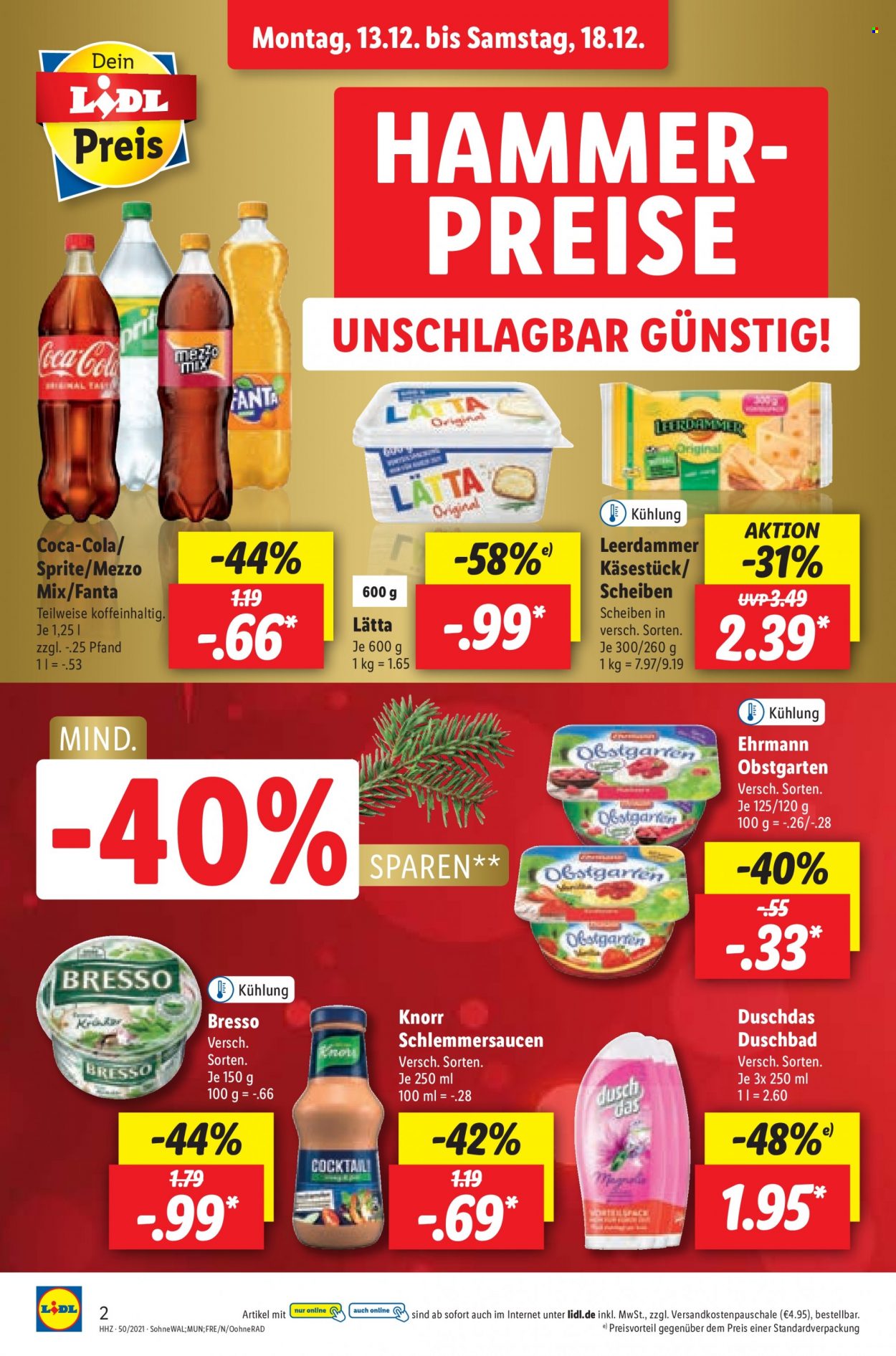 Lidl Prospekte  - 13.12.2021 - 18.12.2021. Seite 2