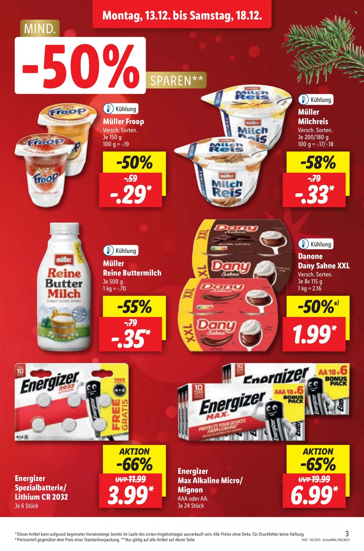 Lidl Prospekte  - 13.12.2021 - 18.12.2021. Seite 3