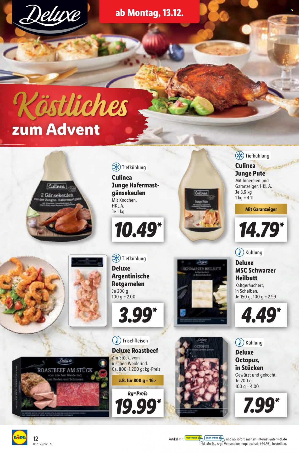 Lidl Prospekte  - 13.12.2021 - 18.12.2021. Seite 12