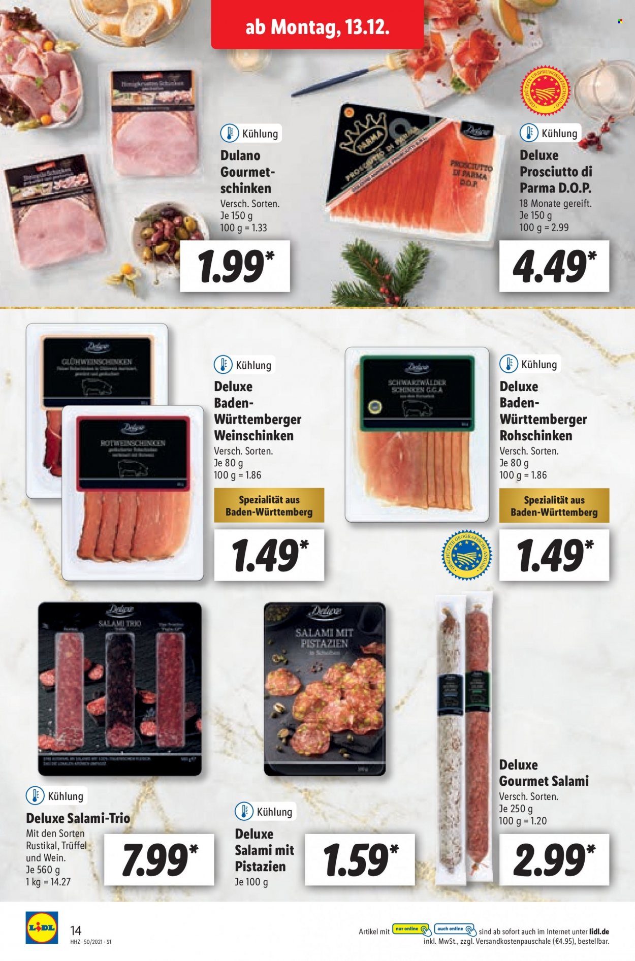 Lidl Prospekte  - 13.12.2021 - 18.12.2021. Seite 14