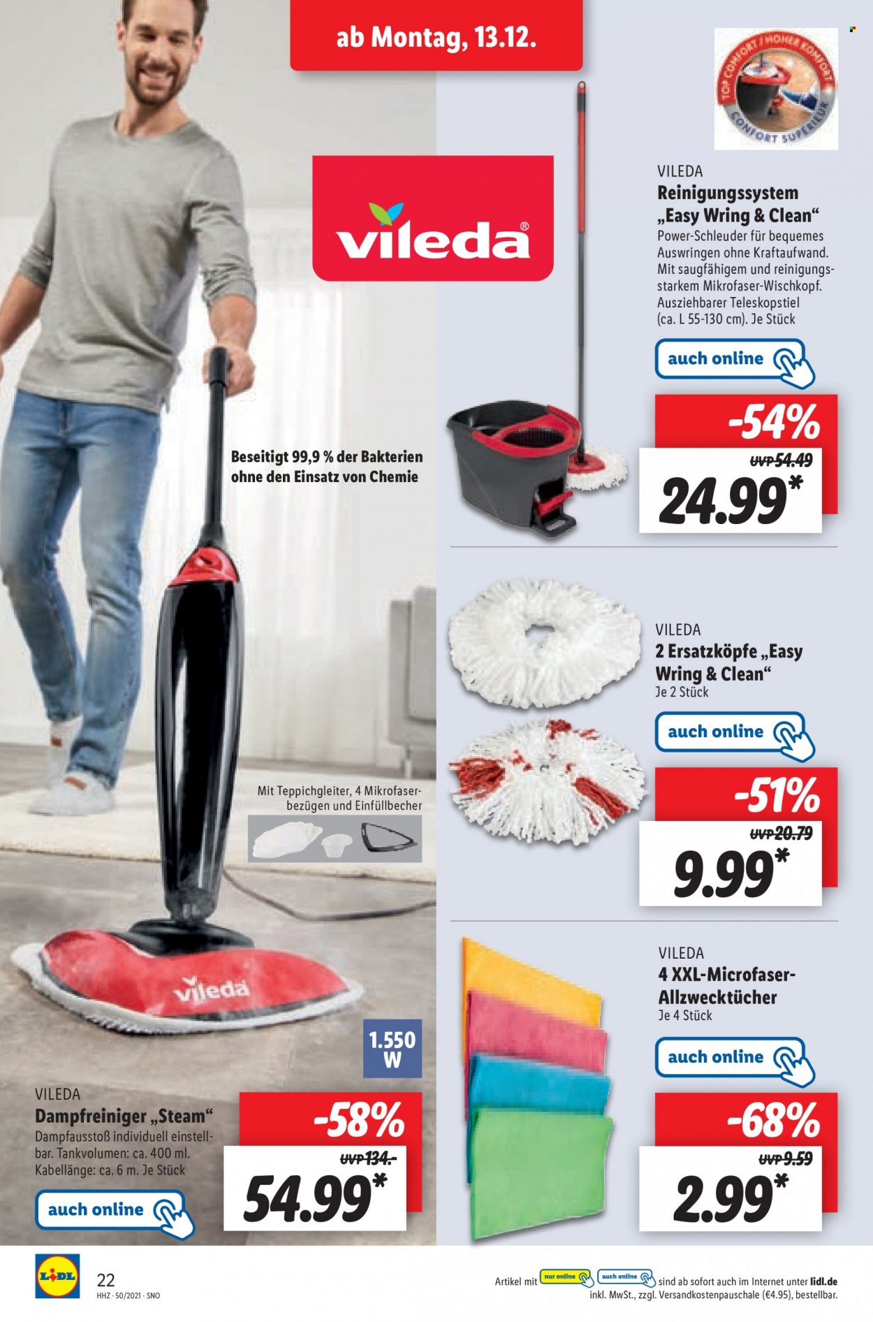 Lidl Prospekte  - 13.12.2021 - 18.12.2021. Seite 22