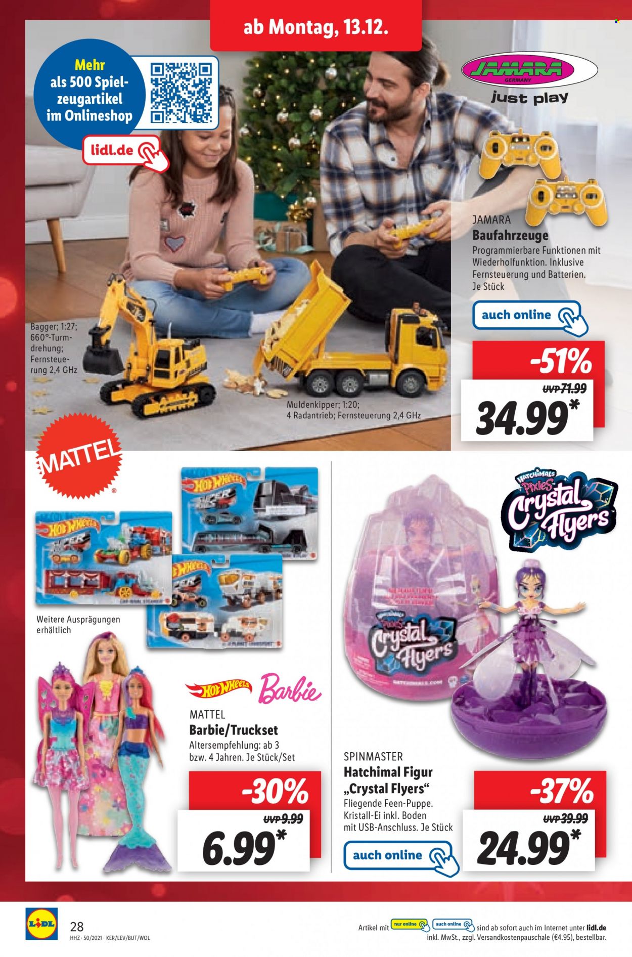 Lidl Prospekte  - 13.12.2021 - 18.12.2021. Seite 28