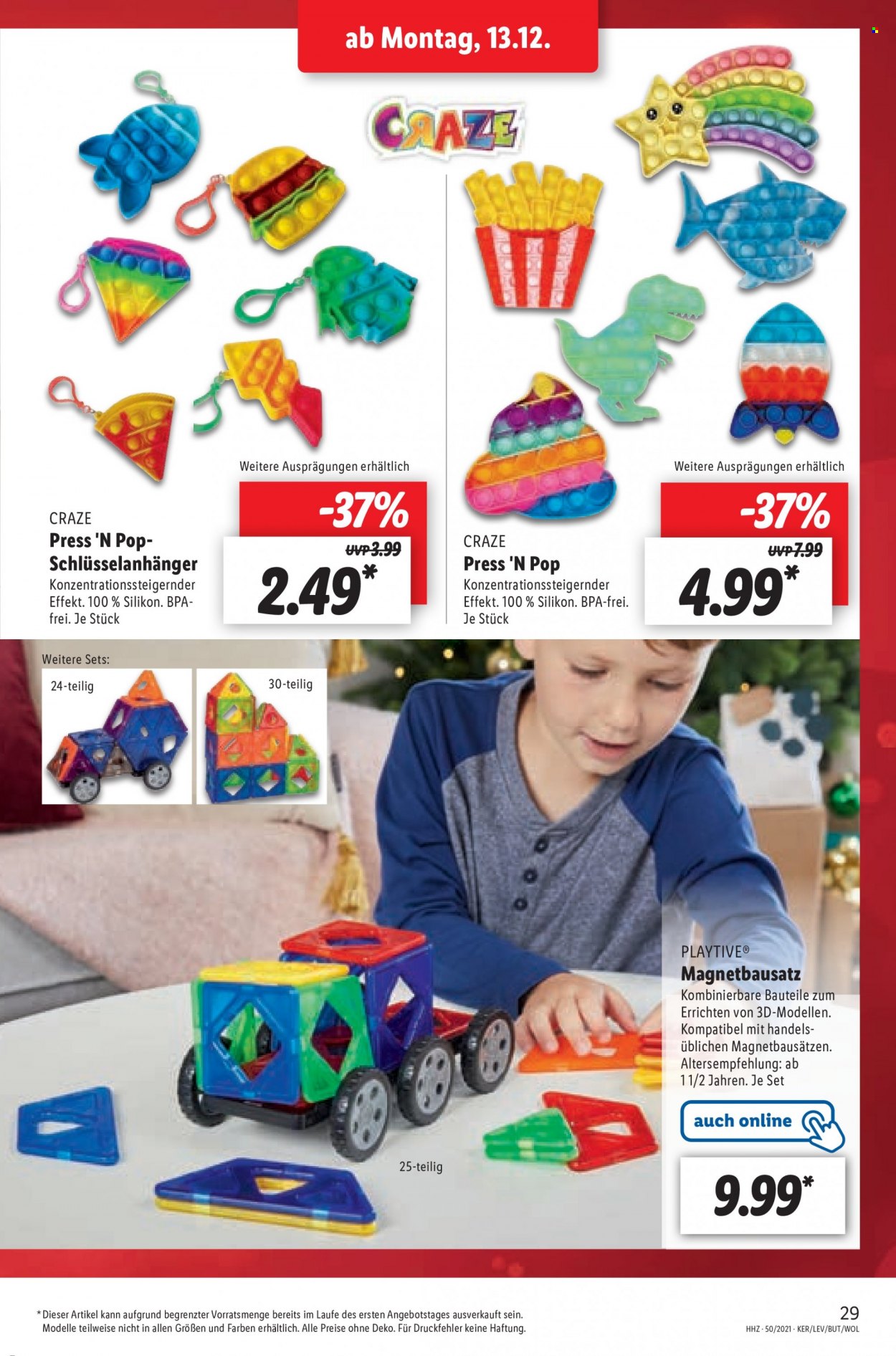 Lidl Prospekte  - 13.12.2021 - 18.12.2021. Seite 29