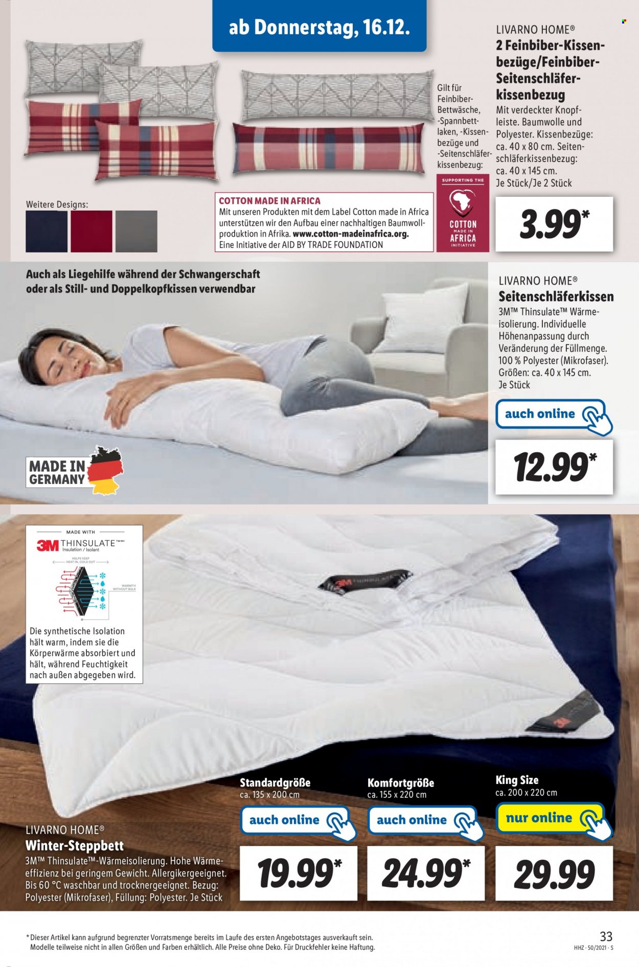Lidl Prospekte  - 13.12.2021 - 18.12.2021. Seite 33