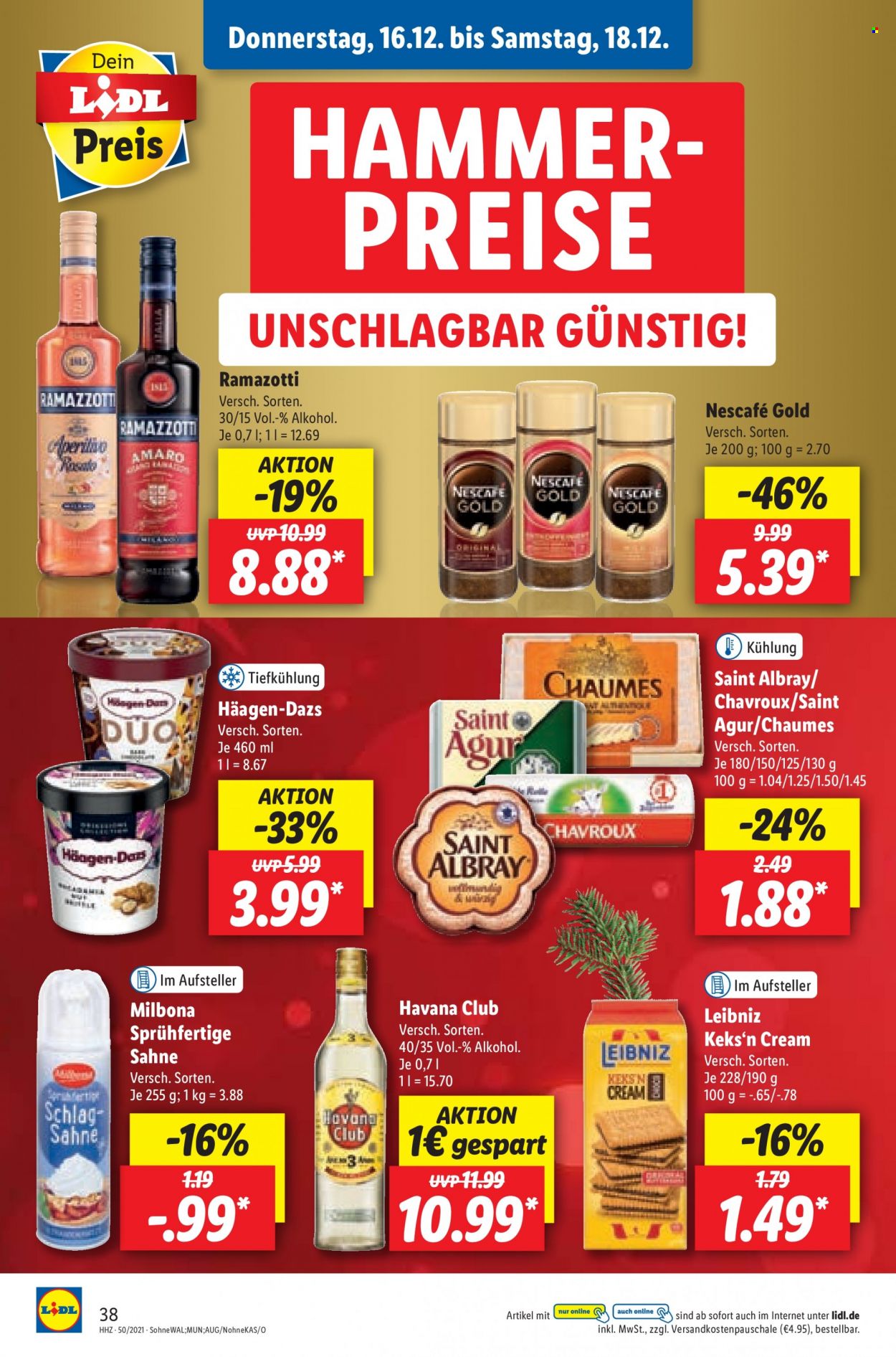Lidl Prospekte  - 13.12.2021 - 18.12.2021. Seite 38