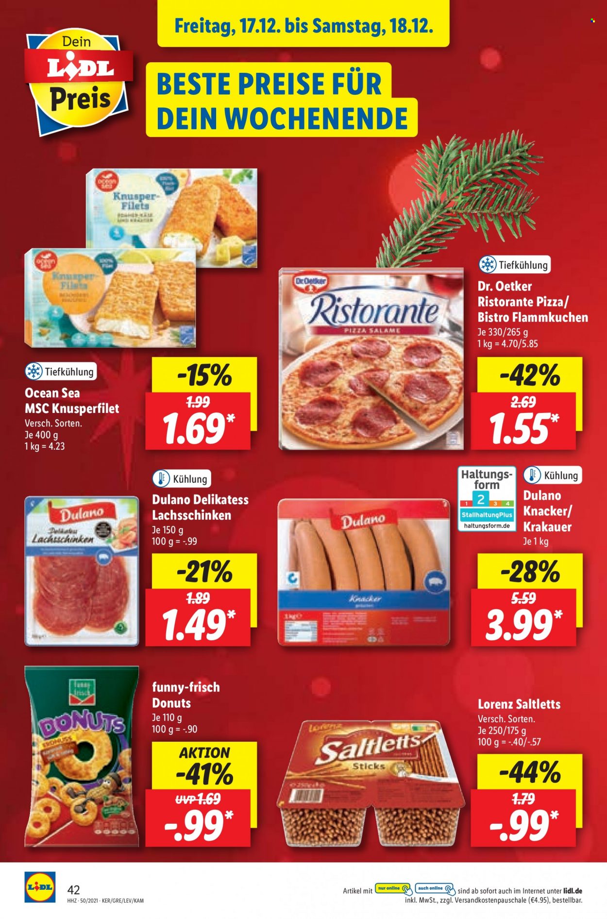 Lidl Prospekte  - 13.12.2021 - 18.12.2021. Seite 42