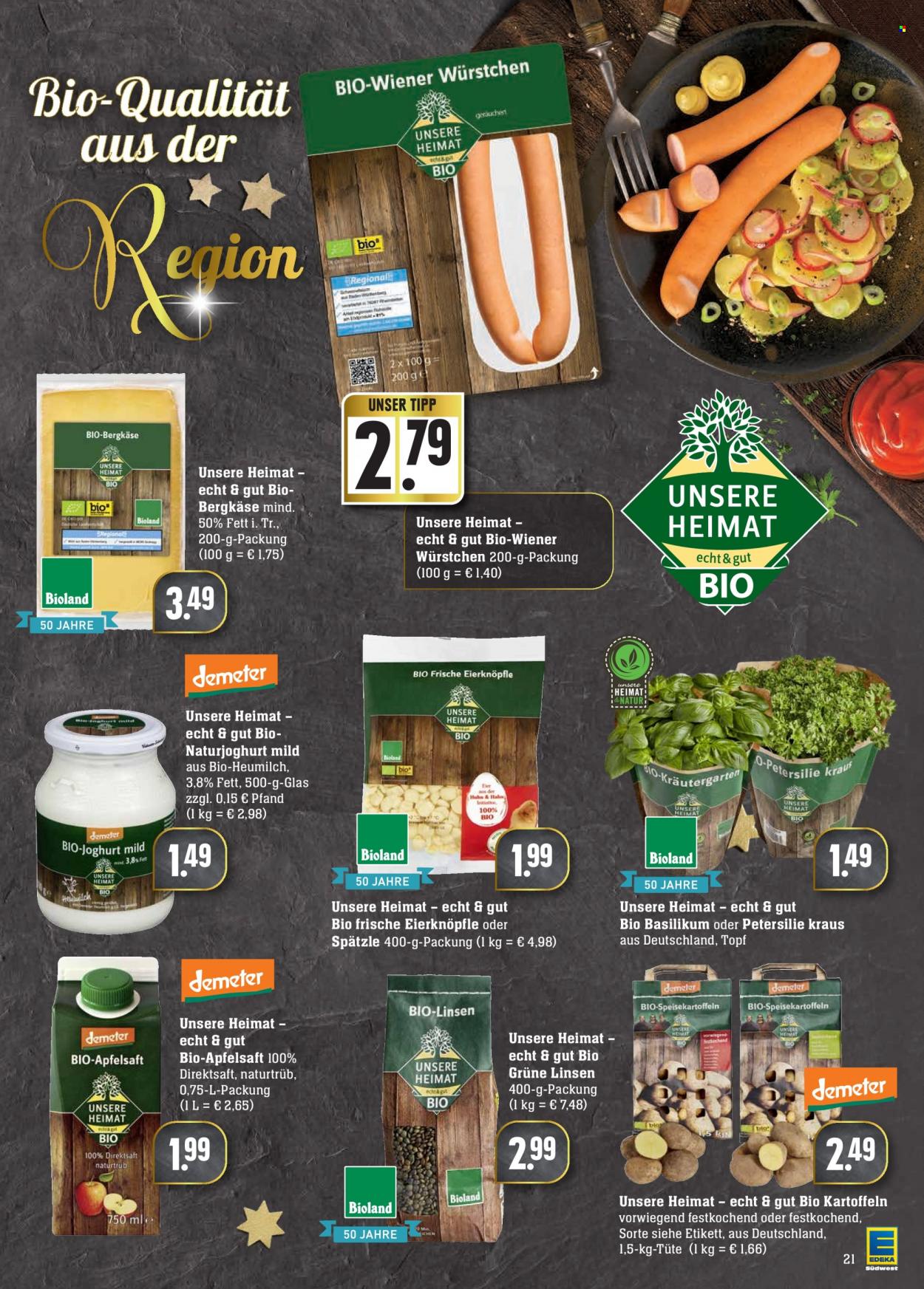 Edeka Prospekte  - 6.12.2021 - 11.12.2021. Seite 25