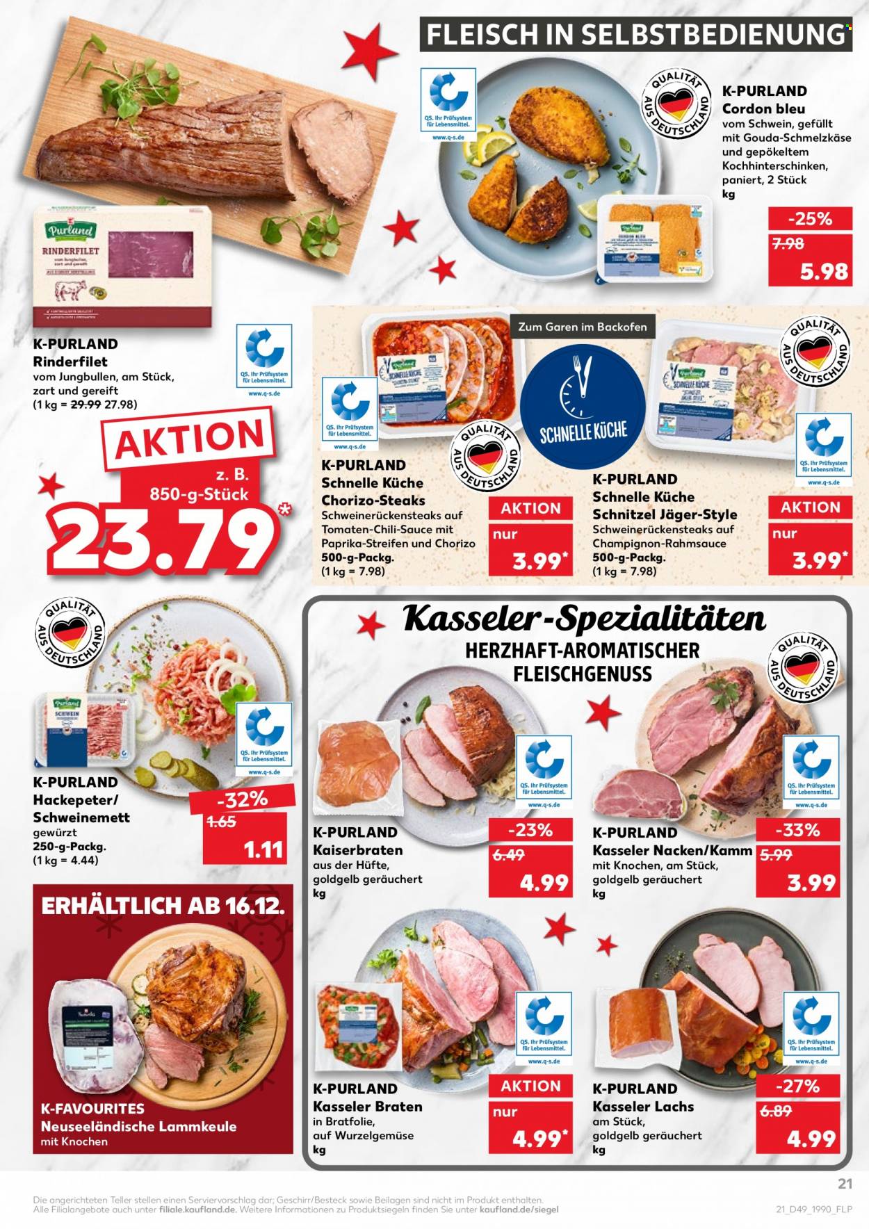 Kaufland Prospekte  - 9.12.2021 - 15.12.2021. Seite 21