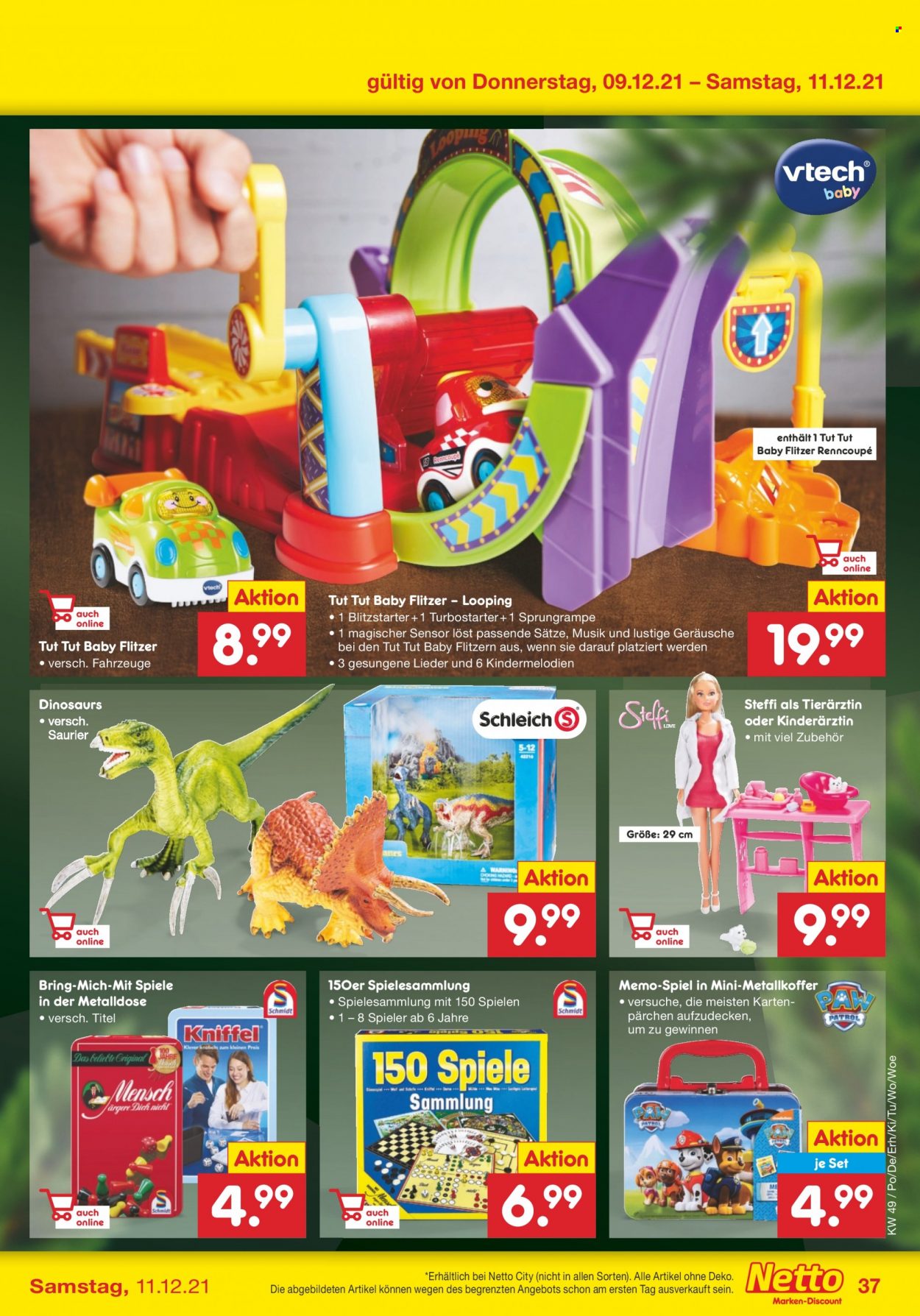 Netto Marken-Discount Prospekte  - 6.12.2021 - 11.12.2021. Seite 39