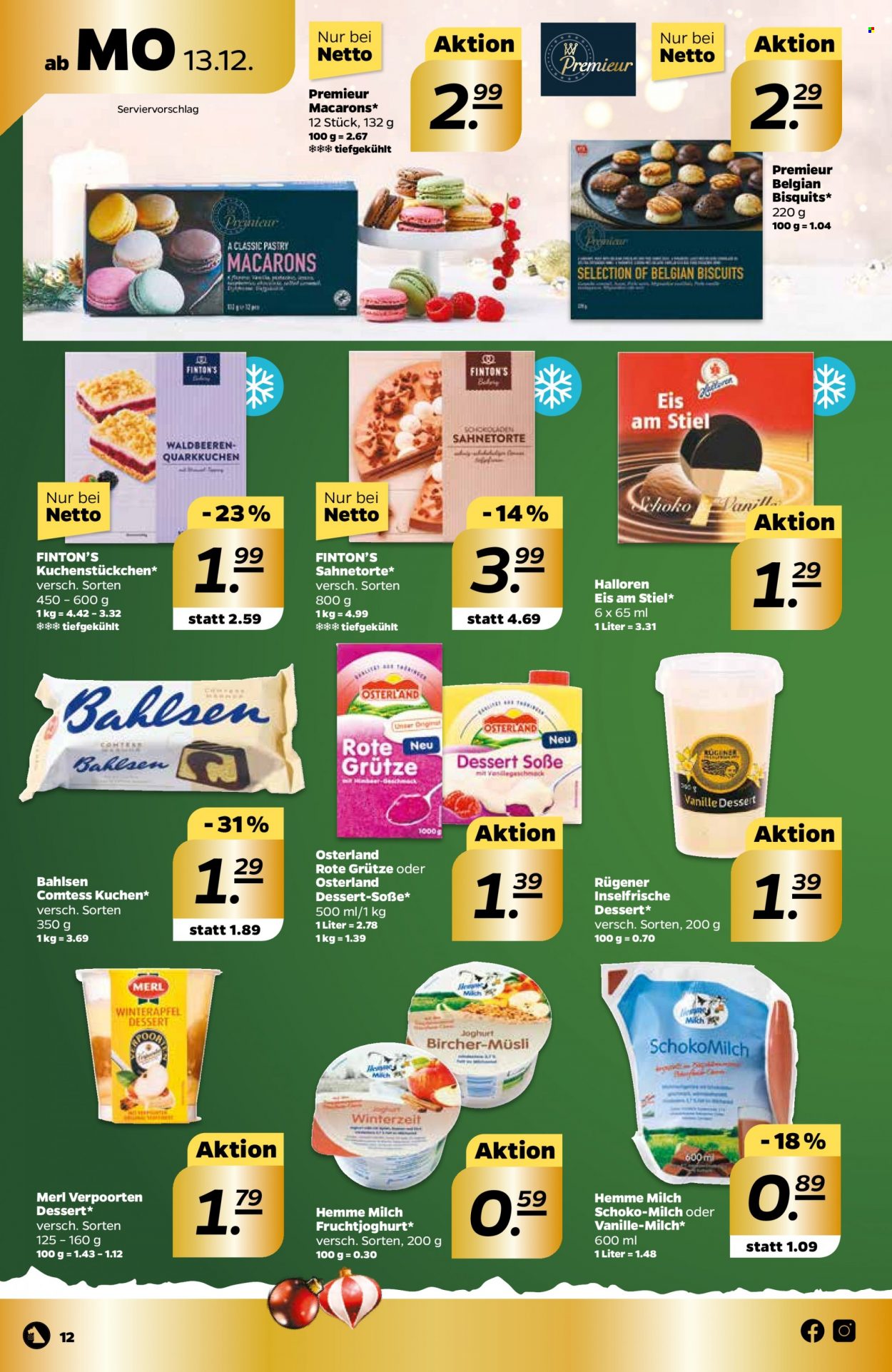 Netto Prospekte  - 13.12.2021 - 18.12.2021. Seite 12