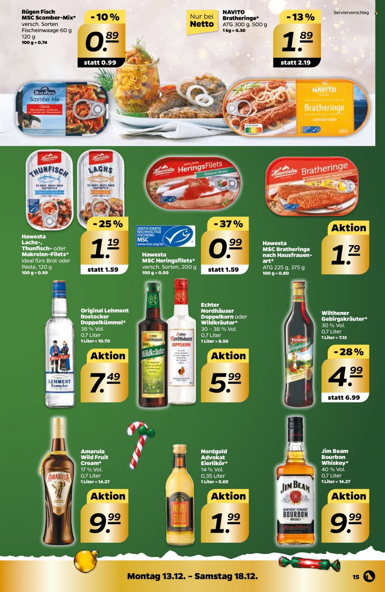 Netto Prospekte  - 13.12.2021 - 18.12.2021. Seite 15