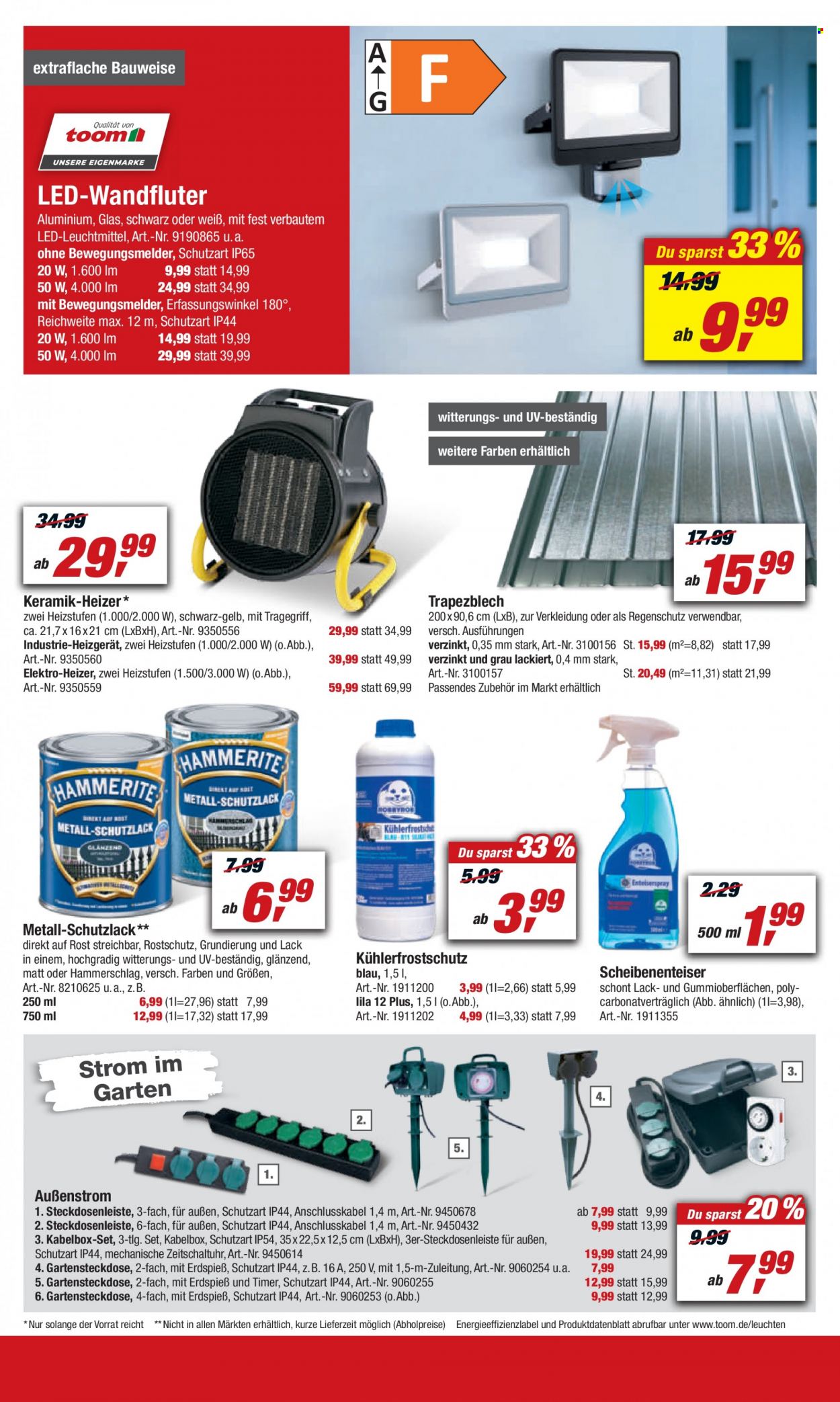 toom Baumarkt Prospekte  - 11.12.2021 - 17.12.2021. Seite 10