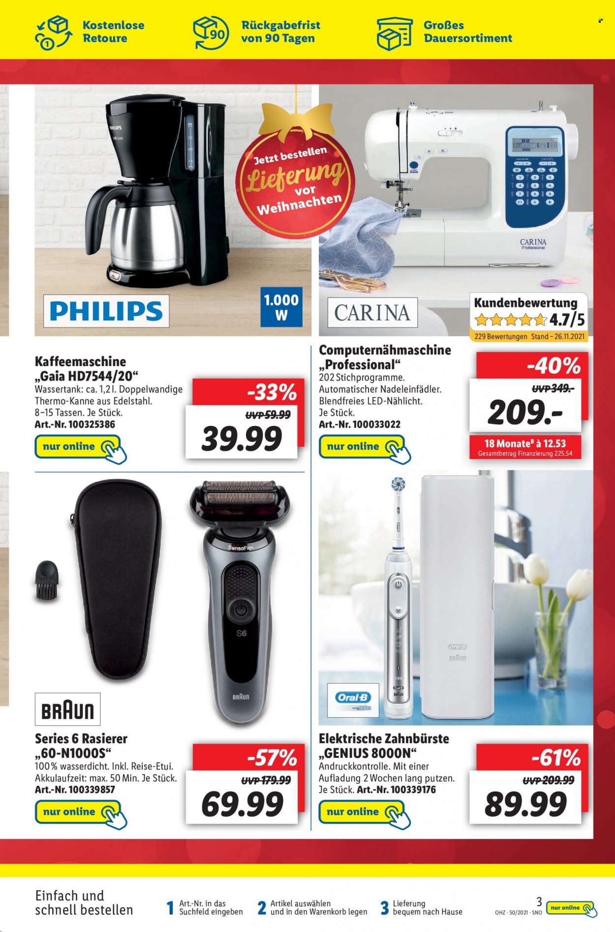 Lidl Prospekte  - 13.12.2021 - 19.12.2021. Seite 3