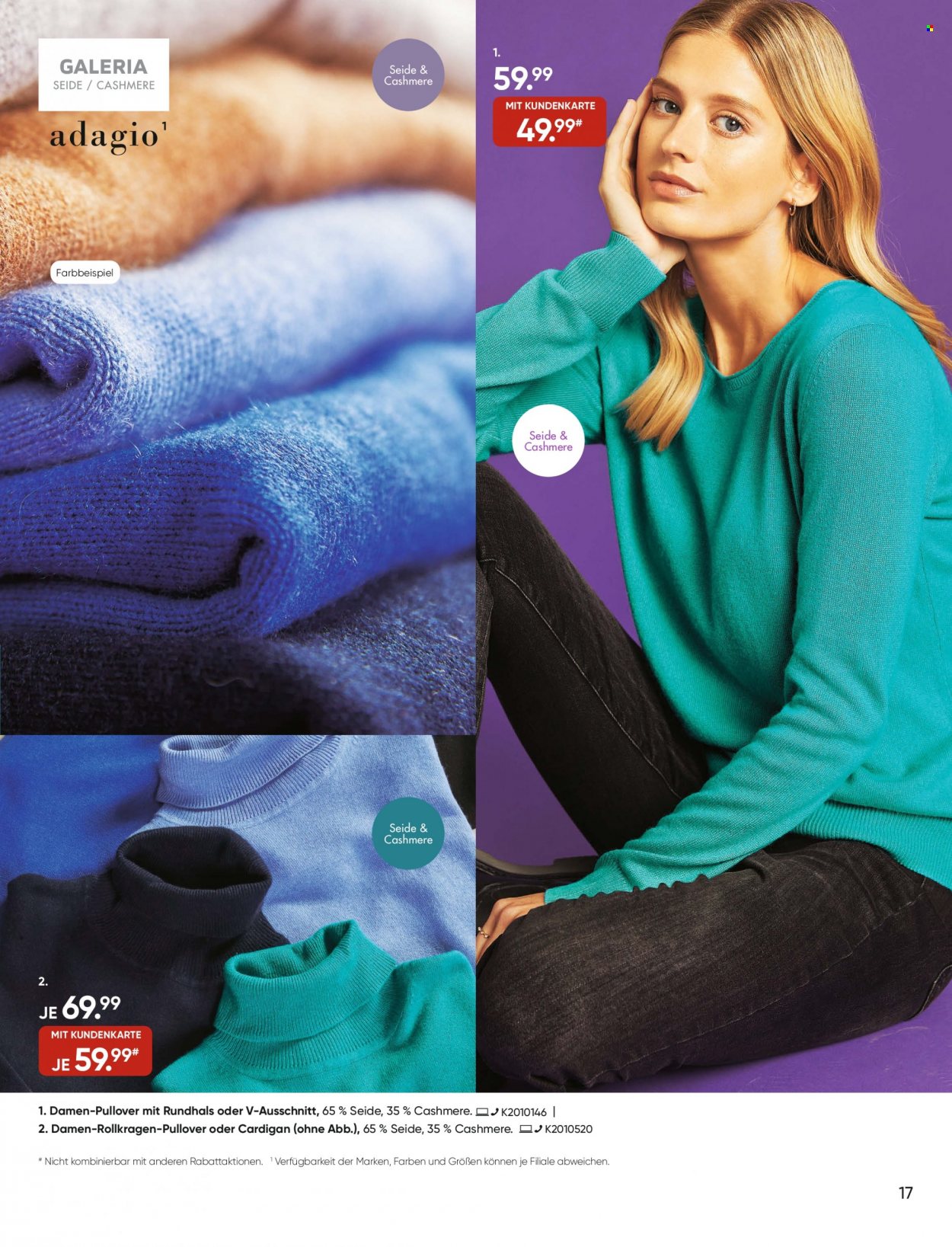 GALERIA Karstadt Kaufhof Prospekte  - 8.12.2021 - 14.12.2021. Seite 17