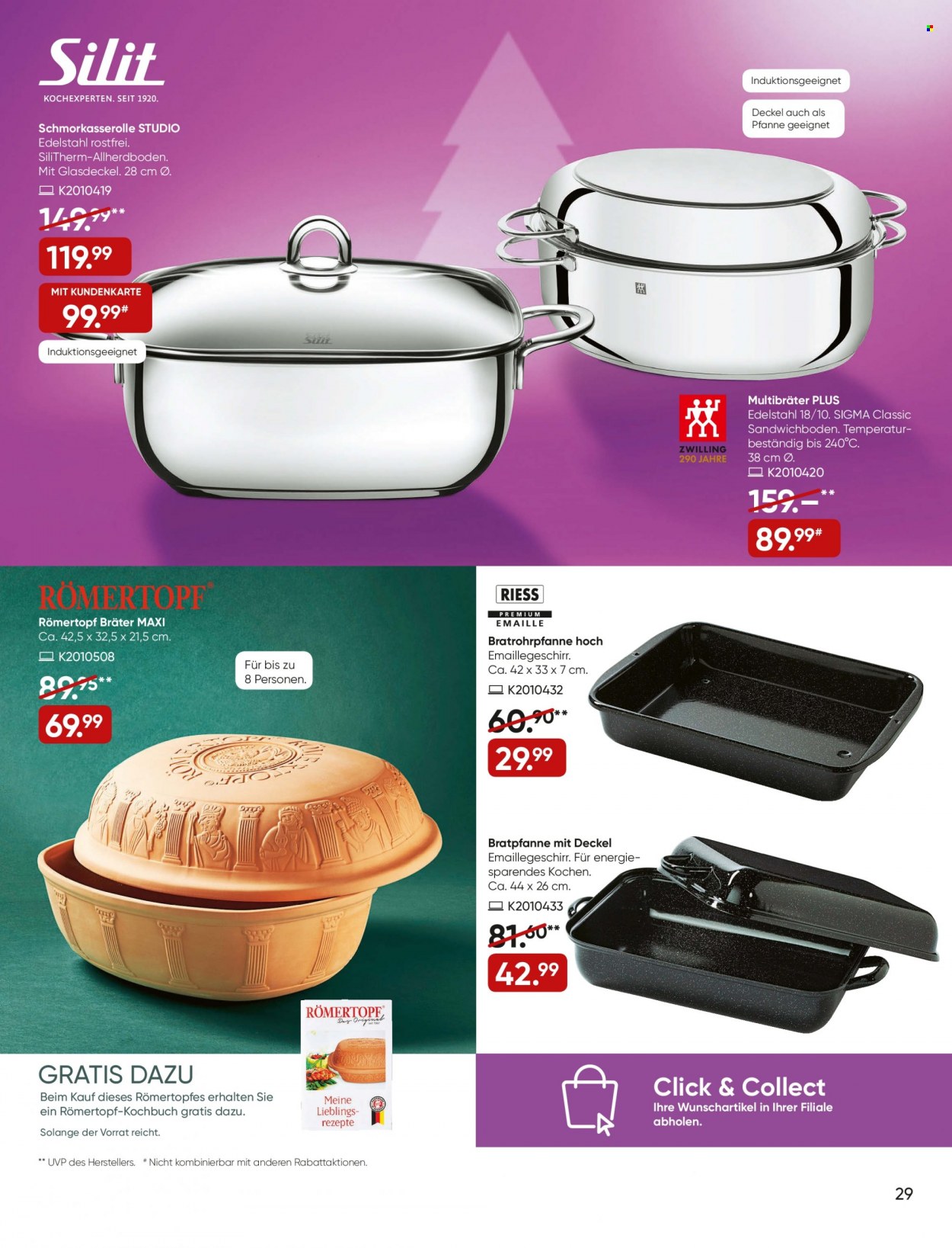 GALERIA Karstadt Kaufhof Prospekte  - 8.12.2021 - 14.12.2021. Seite 29