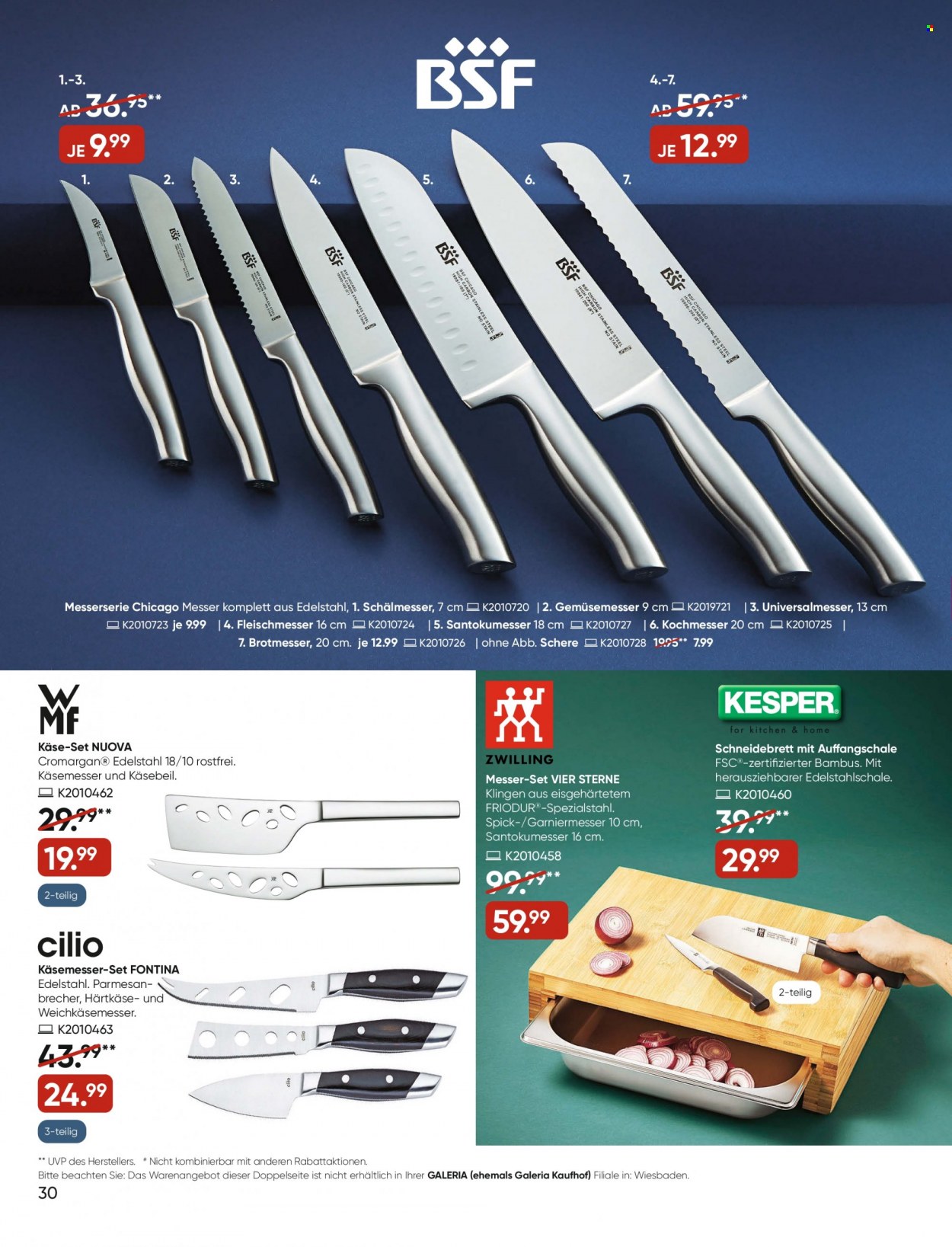 GALERIA Karstadt Kaufhof Prospekte  - 8.12.2021 - 14.12.2021. Seite 30