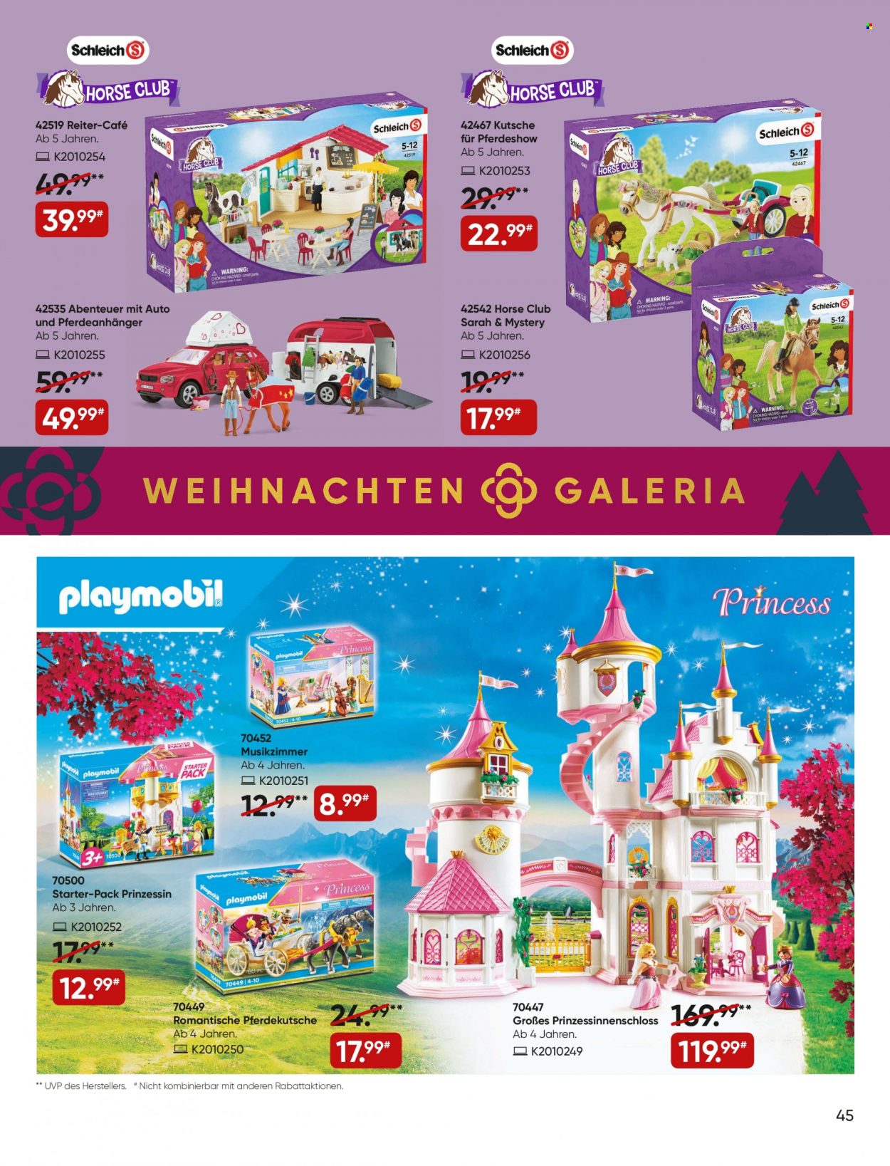 GALERIA Karstadt Kaufhof Prospekte  - 8.12.2021 - 14.12.2021. Seite 45