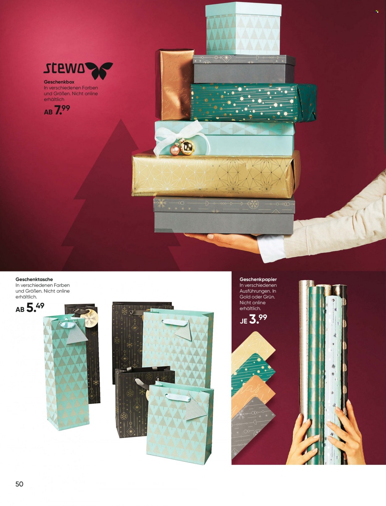 GALERIA Karstadt Kaufhof Prospekte  - 8.12.2021 - 14.12.2021. Seite 50